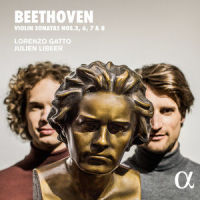 Violin Sonata No. 6 in A Major, Op. 30 No. 1: III. Allegretto con variazioni_Lorenzo Gatto,Julien Libeer,Ludwig van Beethoven