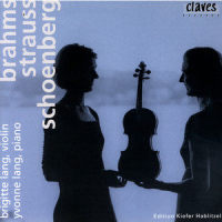 Allegretto in E Major for Violin & Piano_Brigitte Lang,Yvonne Lang,Richard Strauss