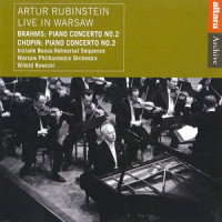 Excerpts from the rehearsal for this concert: IV. Allegretto grazioso. Un poco piu presto (第四乐章 优雅的稍快板 - 很快的)_Arthur Rubinstein,Johannes Brahms,Warsaw Philharmonic Orchestra,Witold Rowicki