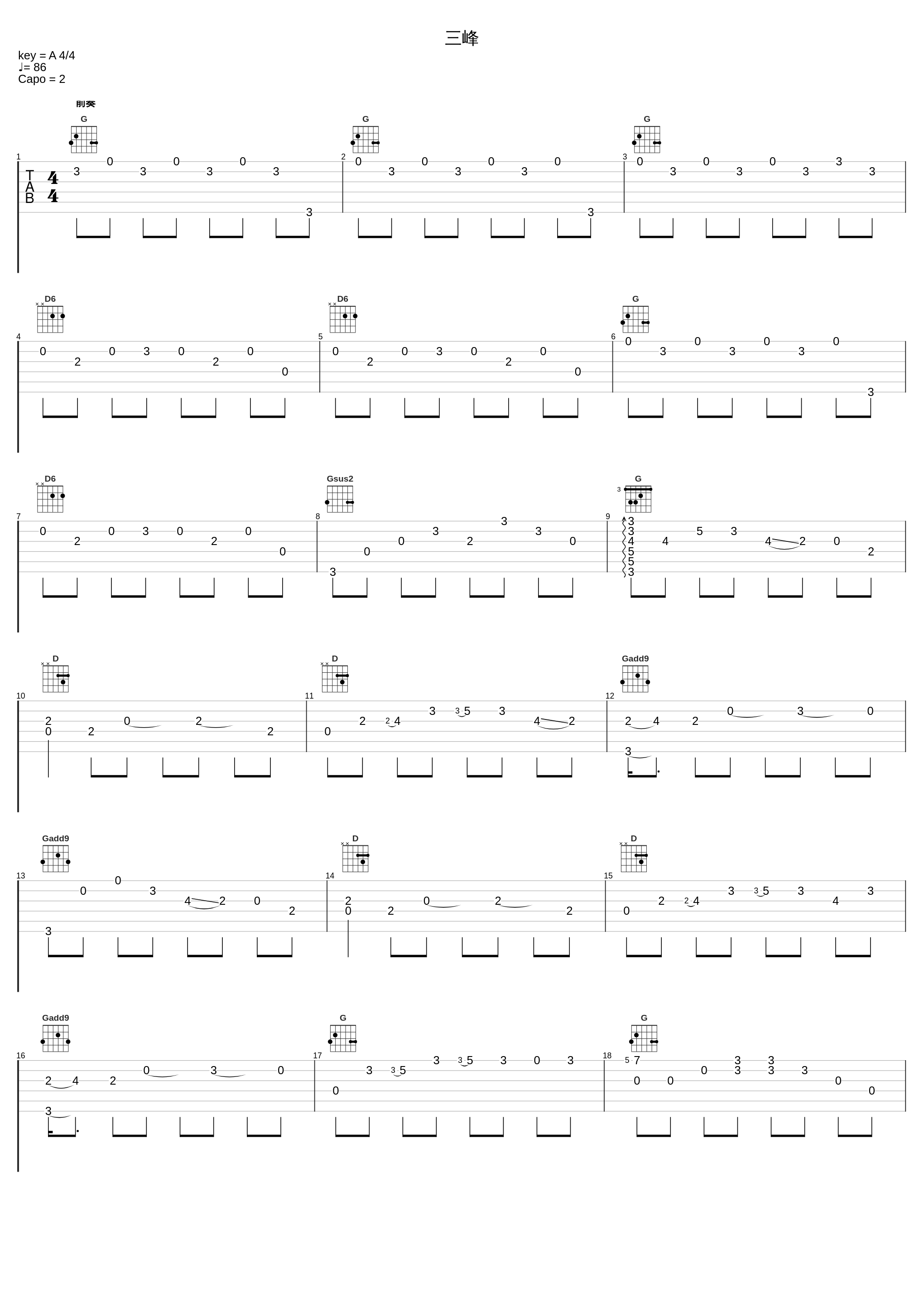 三峰_布衣乐队_1