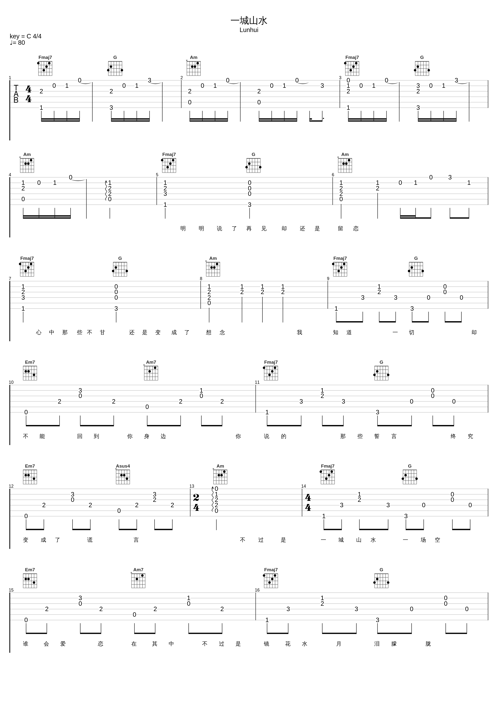 一城山水_Lunhui_1