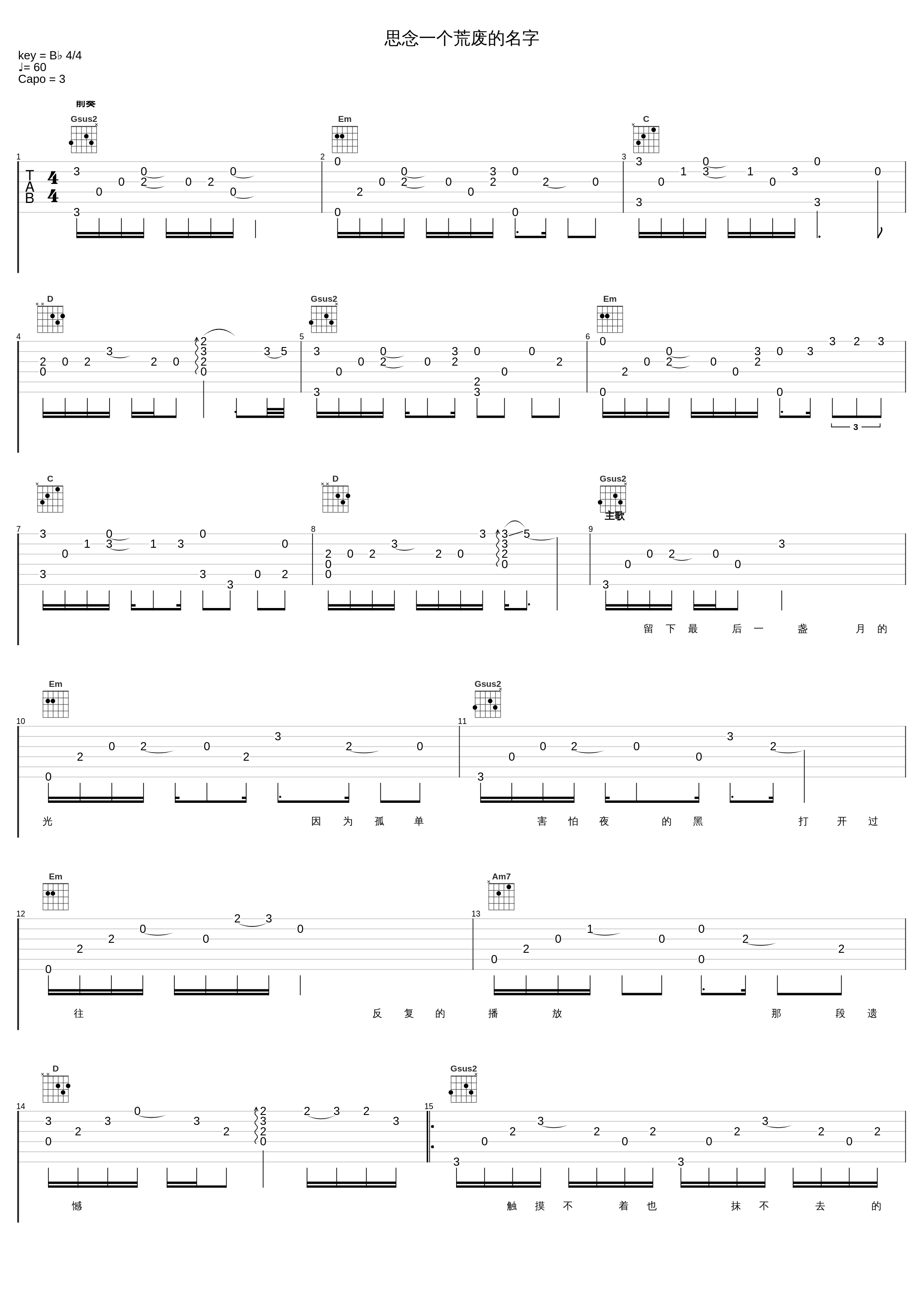 思念一个荒废的名字_陈楚生_1