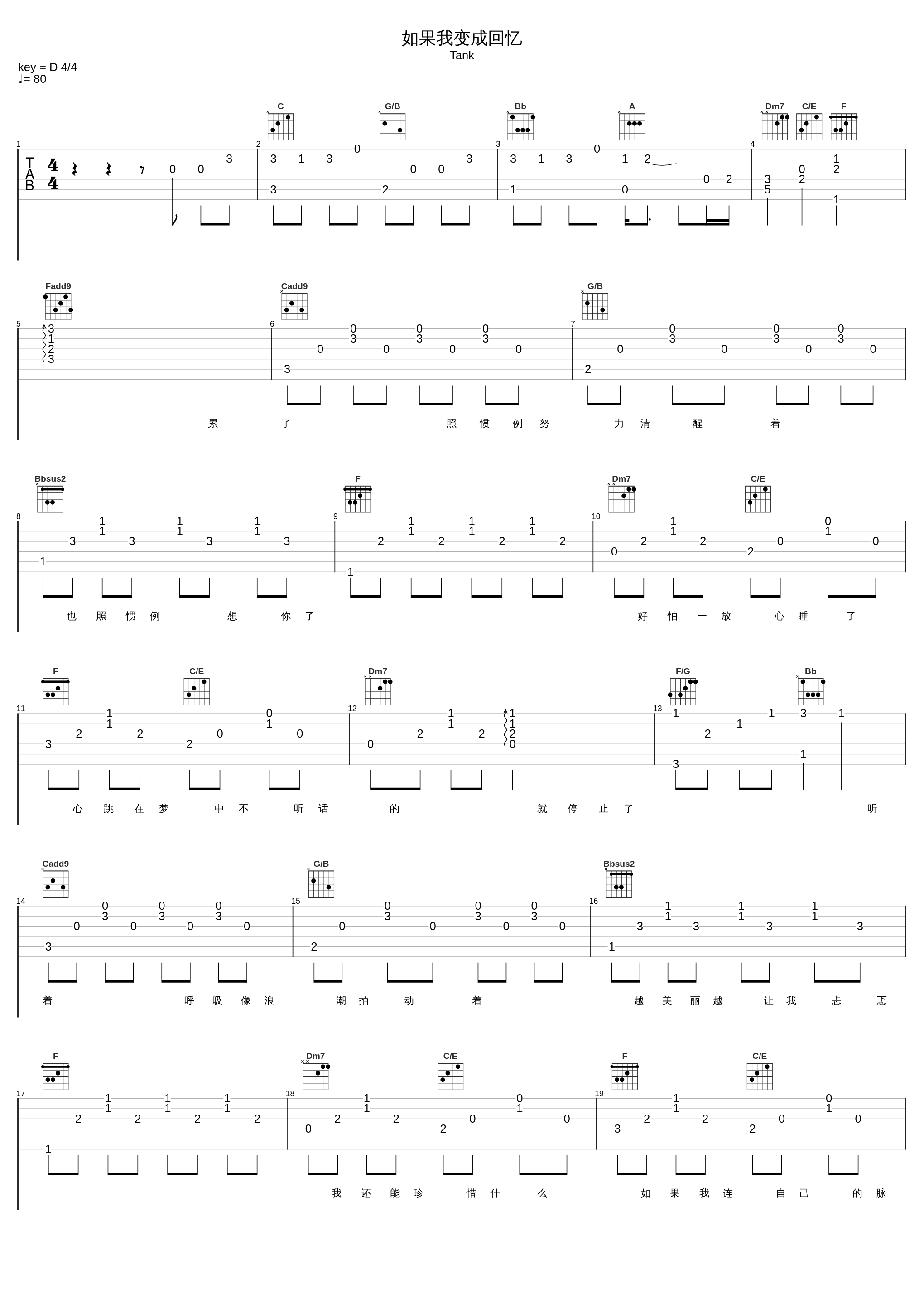 如果我变成回忆_Tank_1