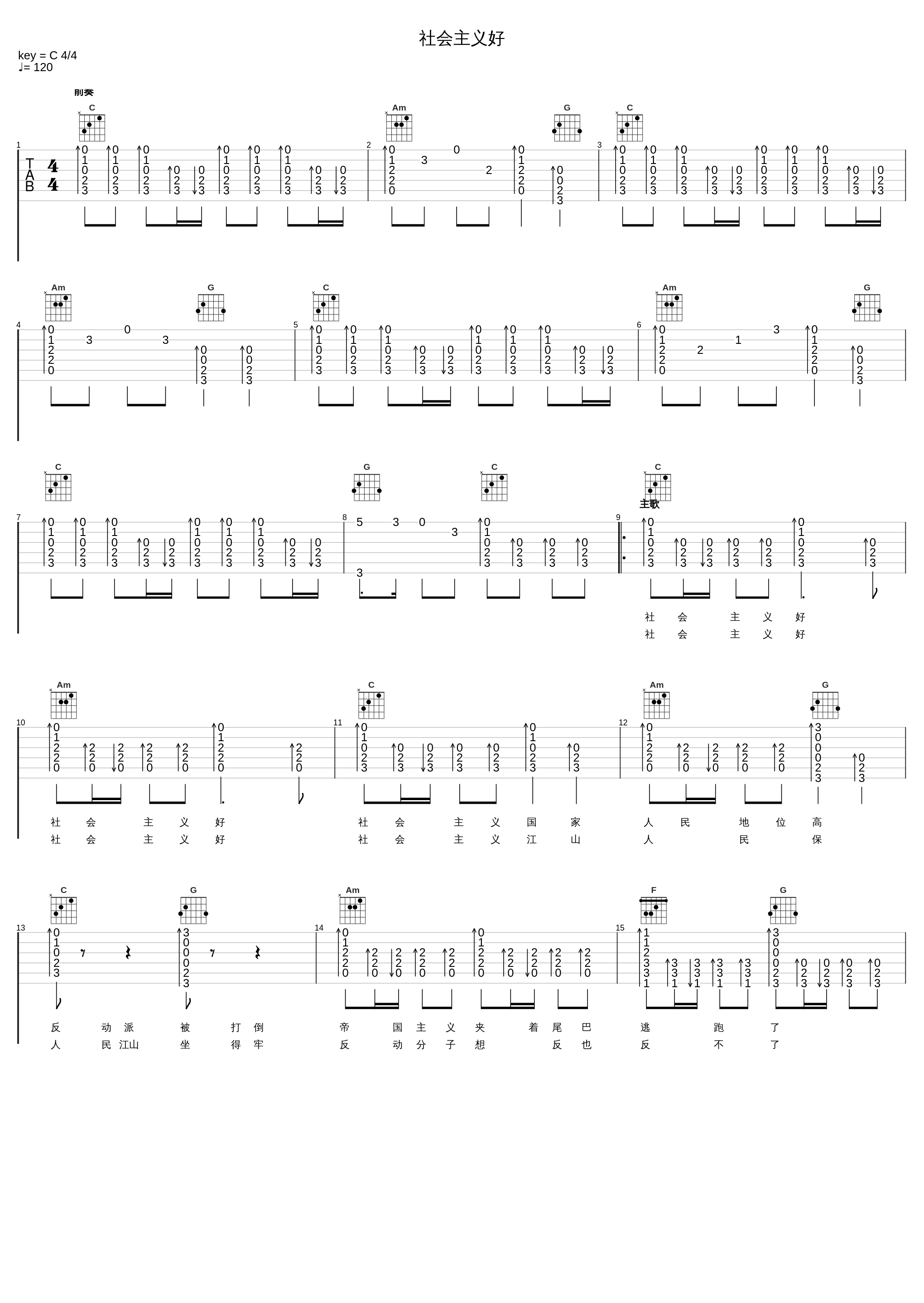 社会主义好_张楚_1