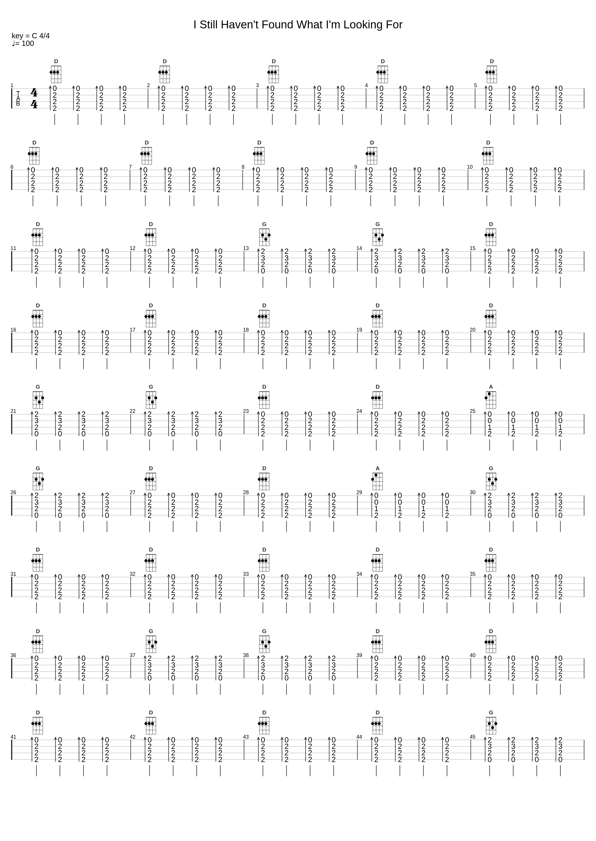 I Still Haven't Found What I'm Looking For_U2_1