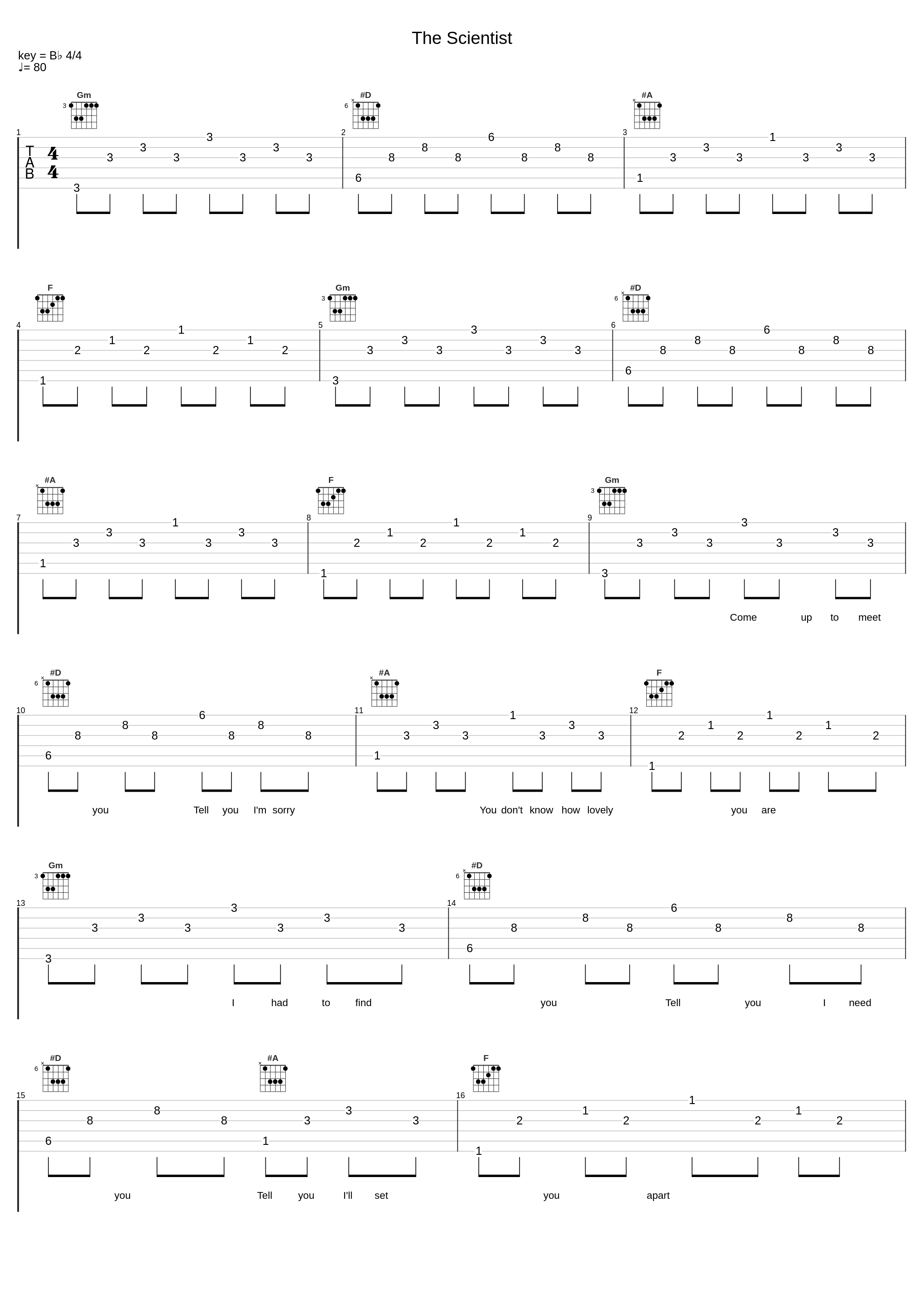 The Scientist_杨乃文_1