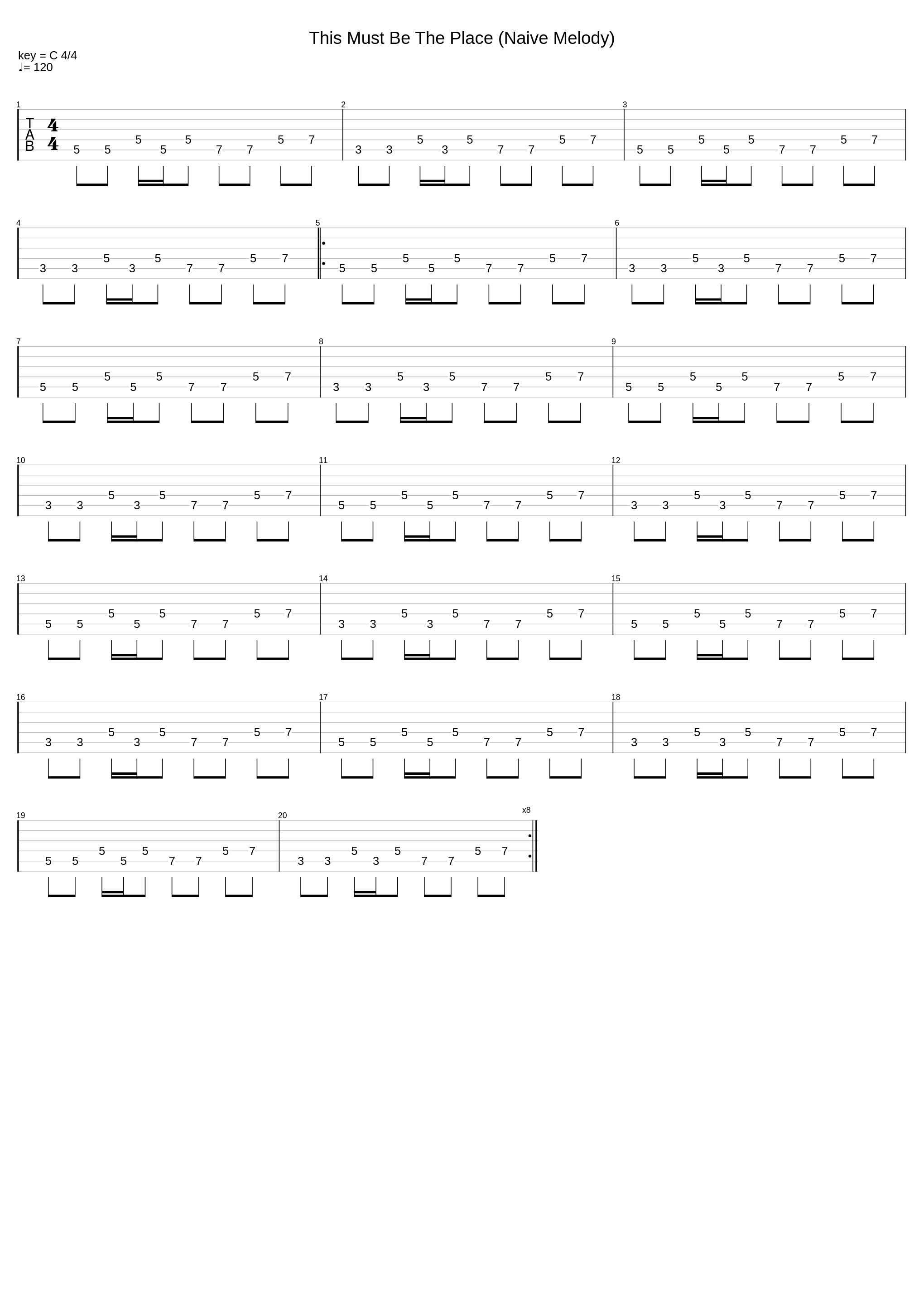 This Must Be The Place (Naive Melody)_Talking Heads_1