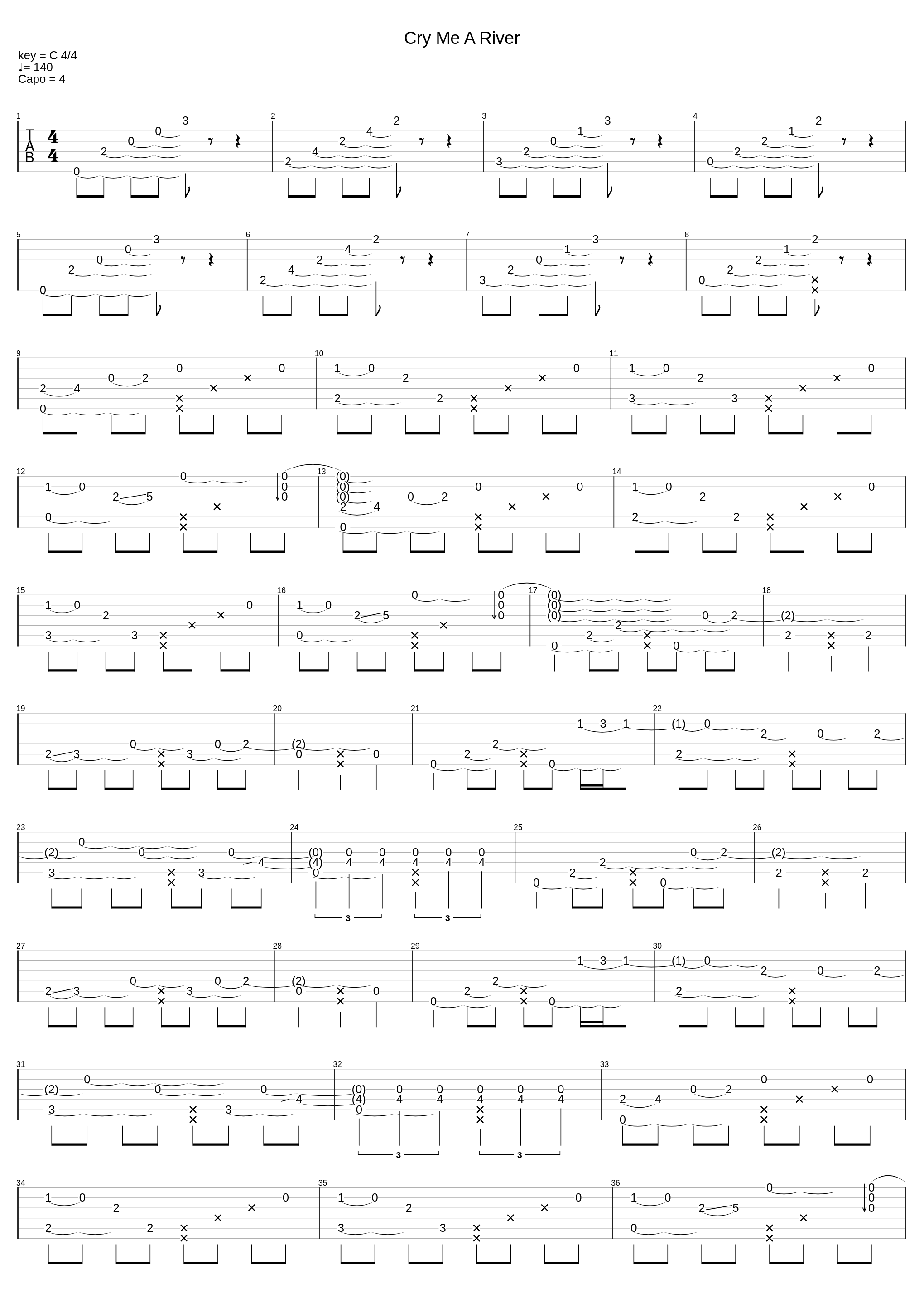 Cry Me A River_James Bartholomew_1