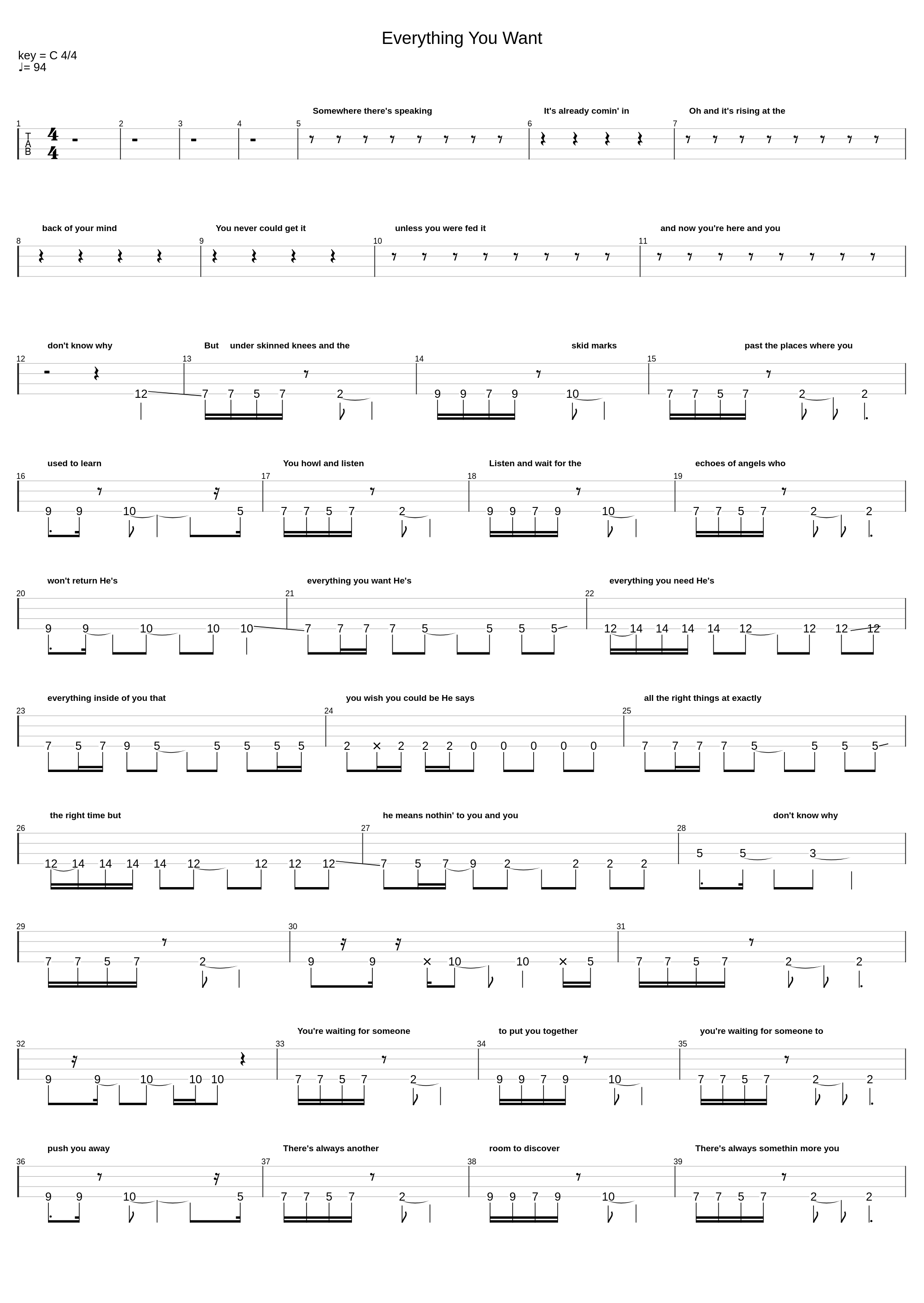 Everything You Want_Vertical Horizon_1