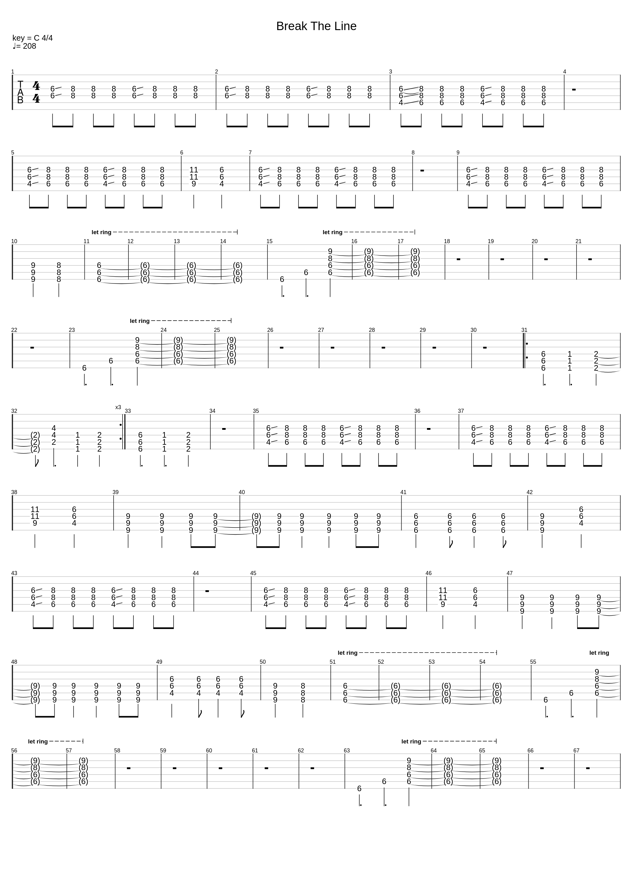 Break The Line_Guano Apes_1