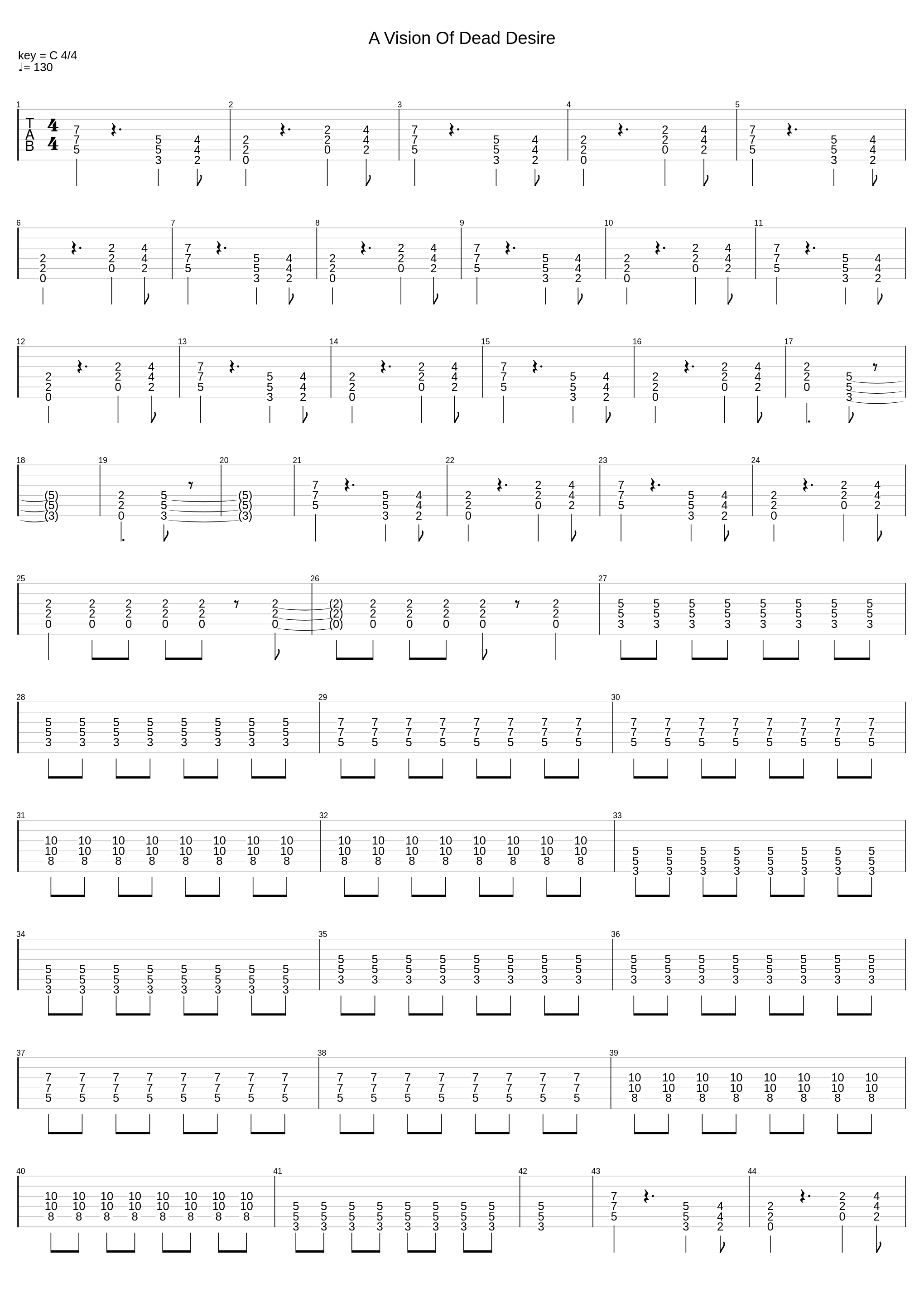 A Vision Of Dead Desire_Manic Street Preachers_1