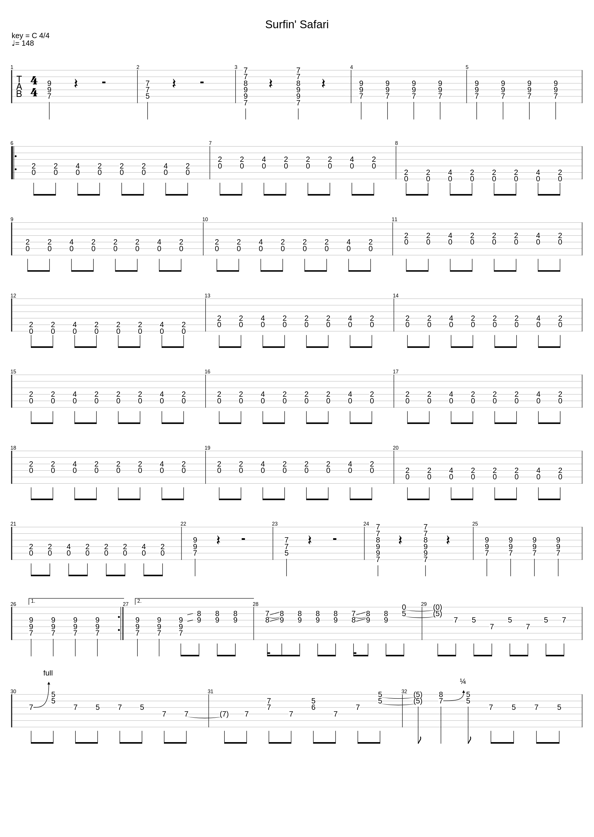 Surfin' Safari_The Beach Boys_1