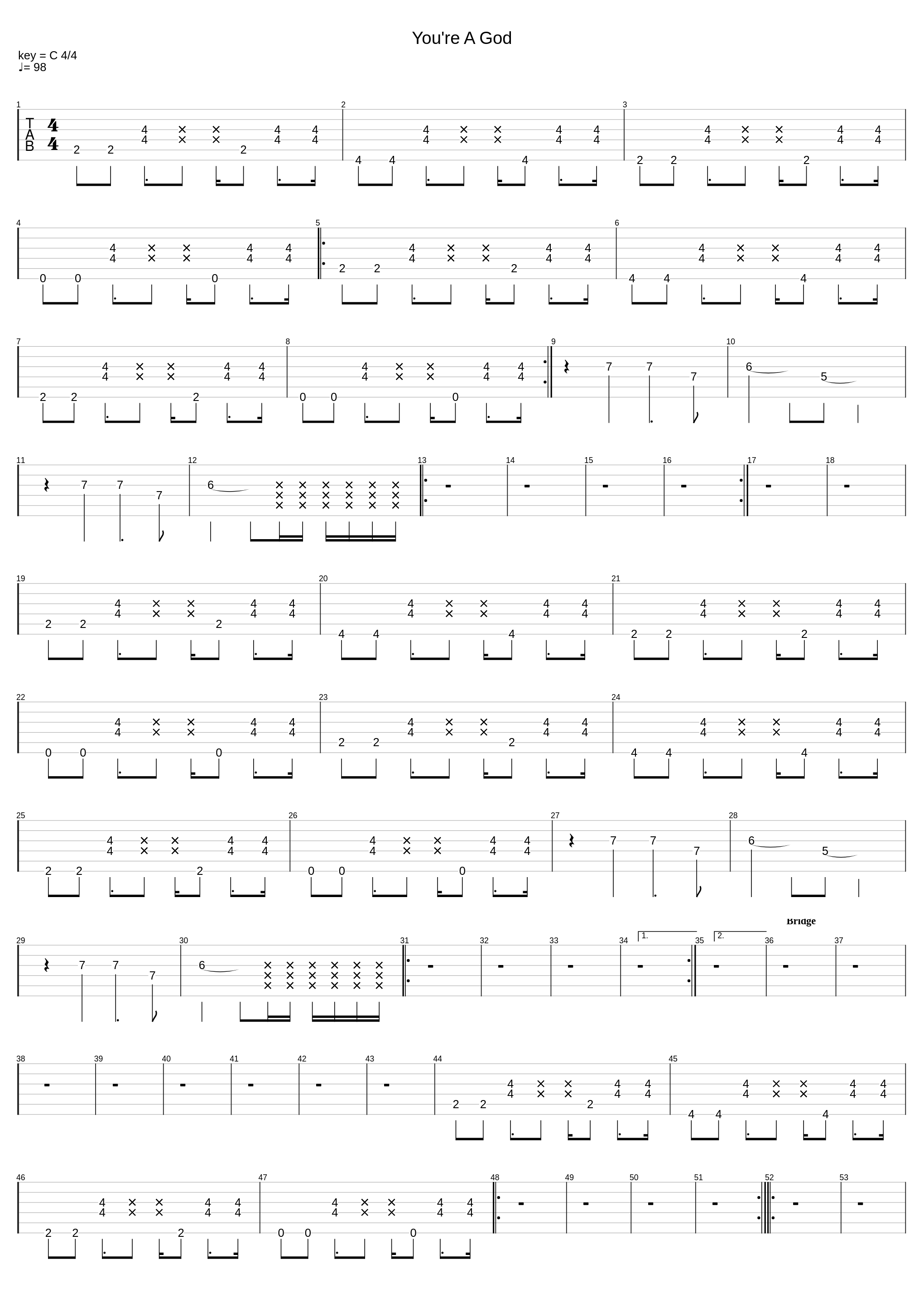 You're A God_Vertical Horizon_1