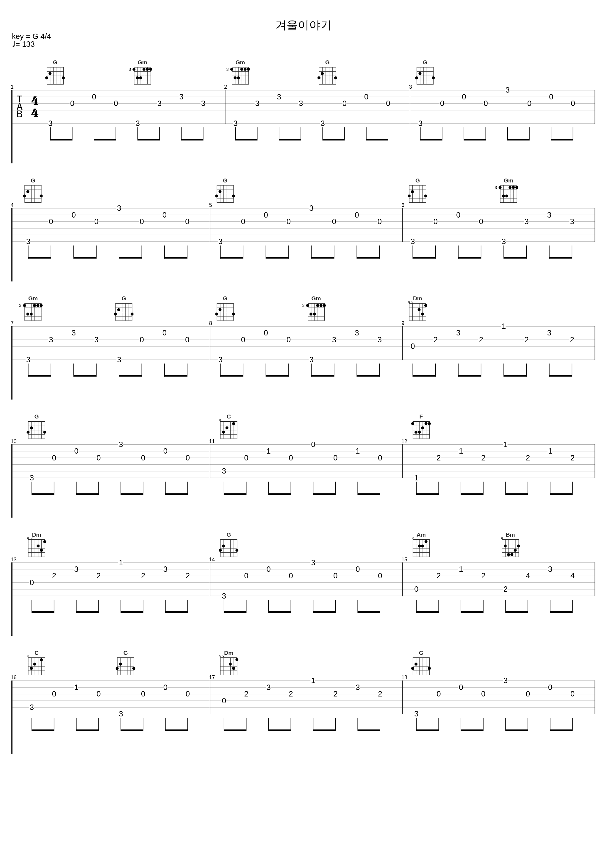 겨울이야기_DJ DOC_1