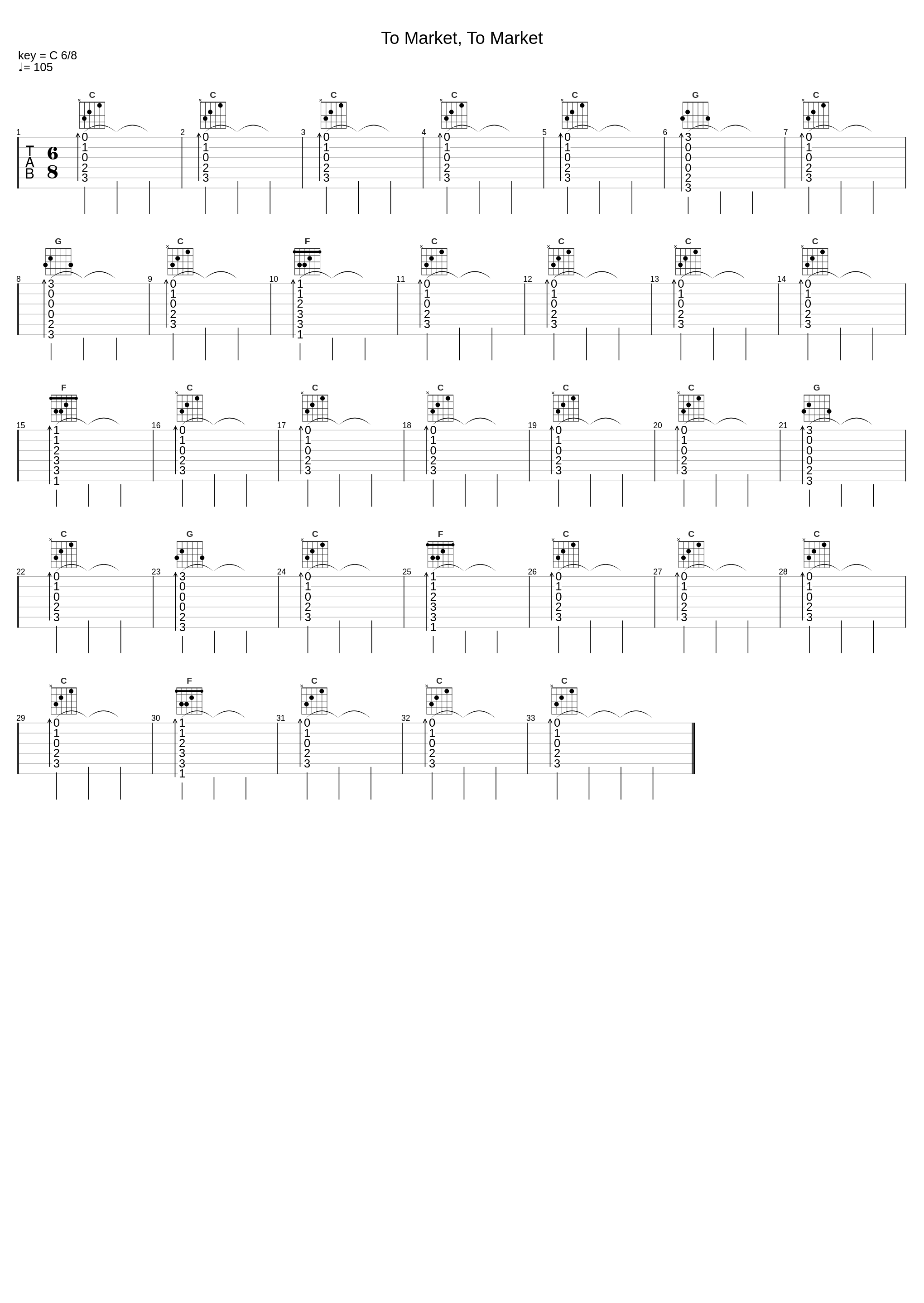 To Market, To Market_Traditional_1