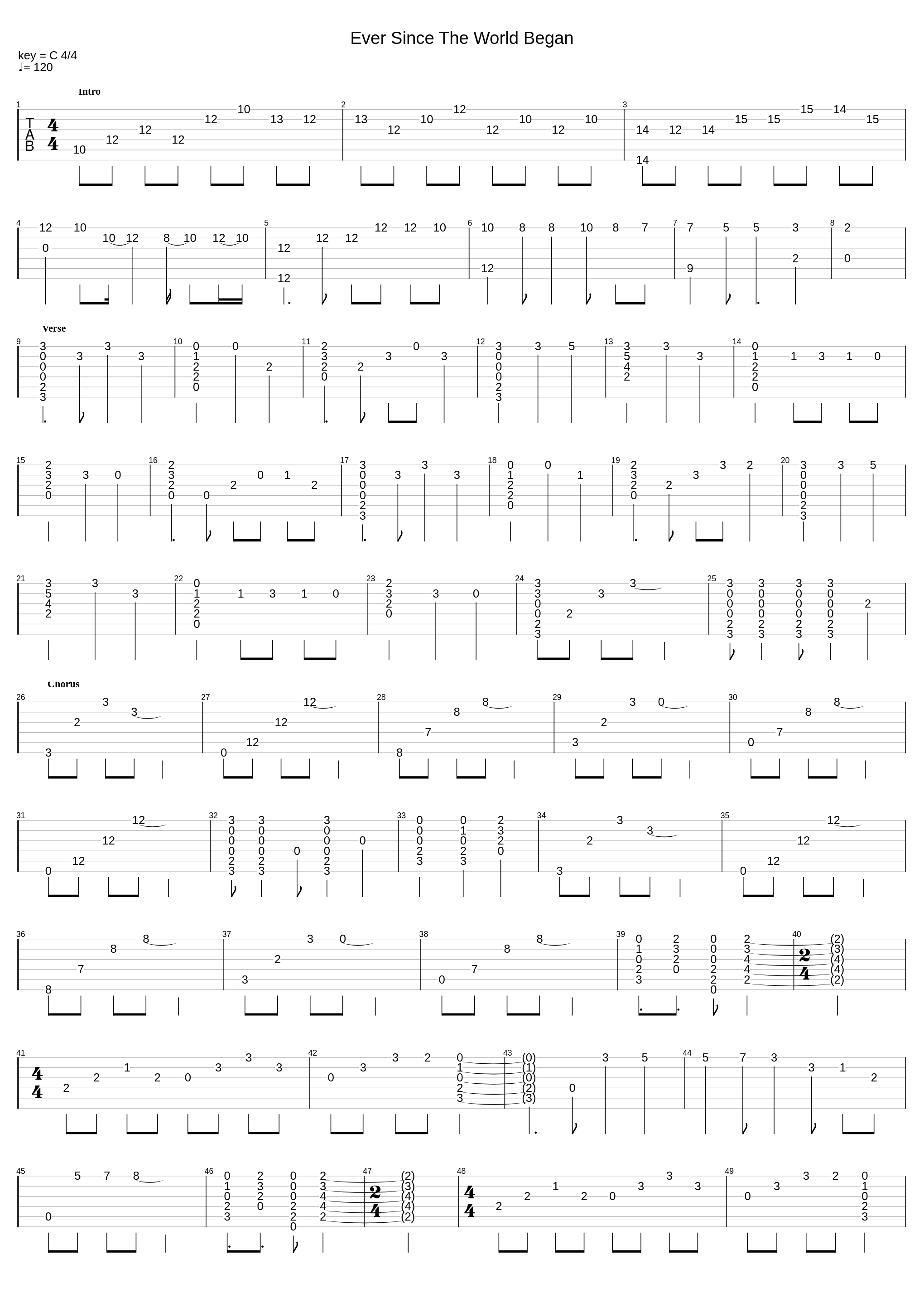 Ever Since The World Began_Survivor_1