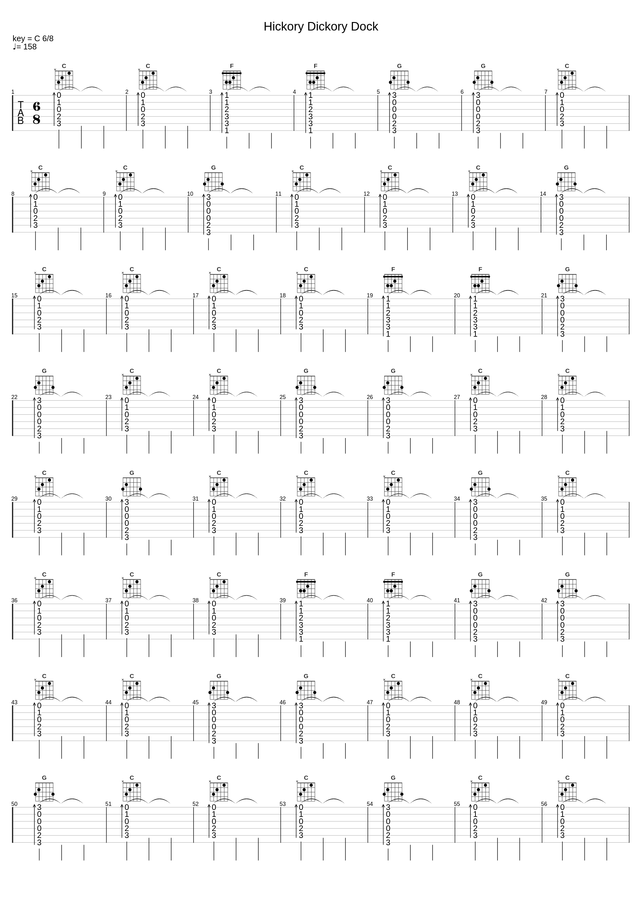 Hickory Dickory Dock_Traditional_1