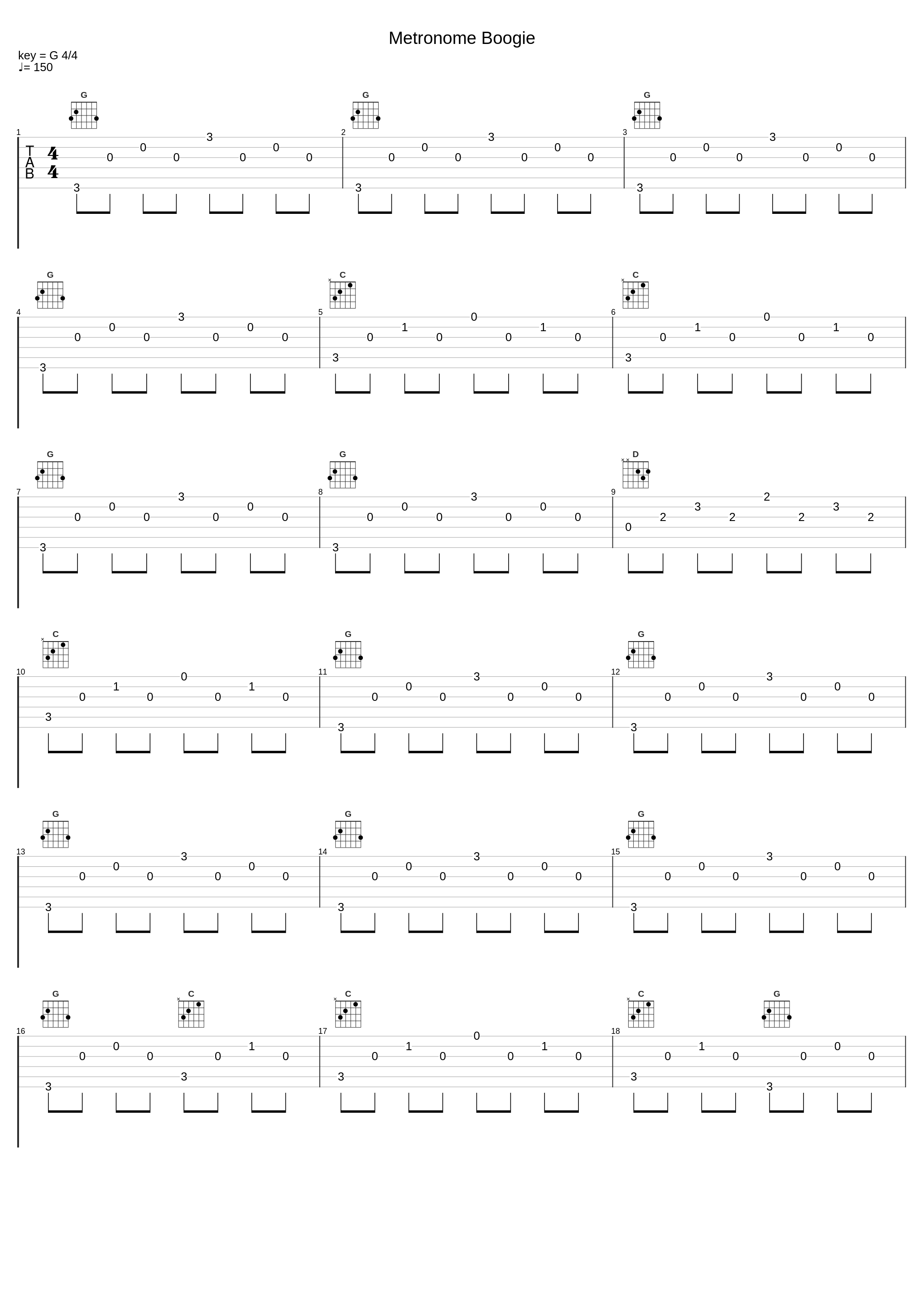 Metronome Boogie_Charlie Norman_1