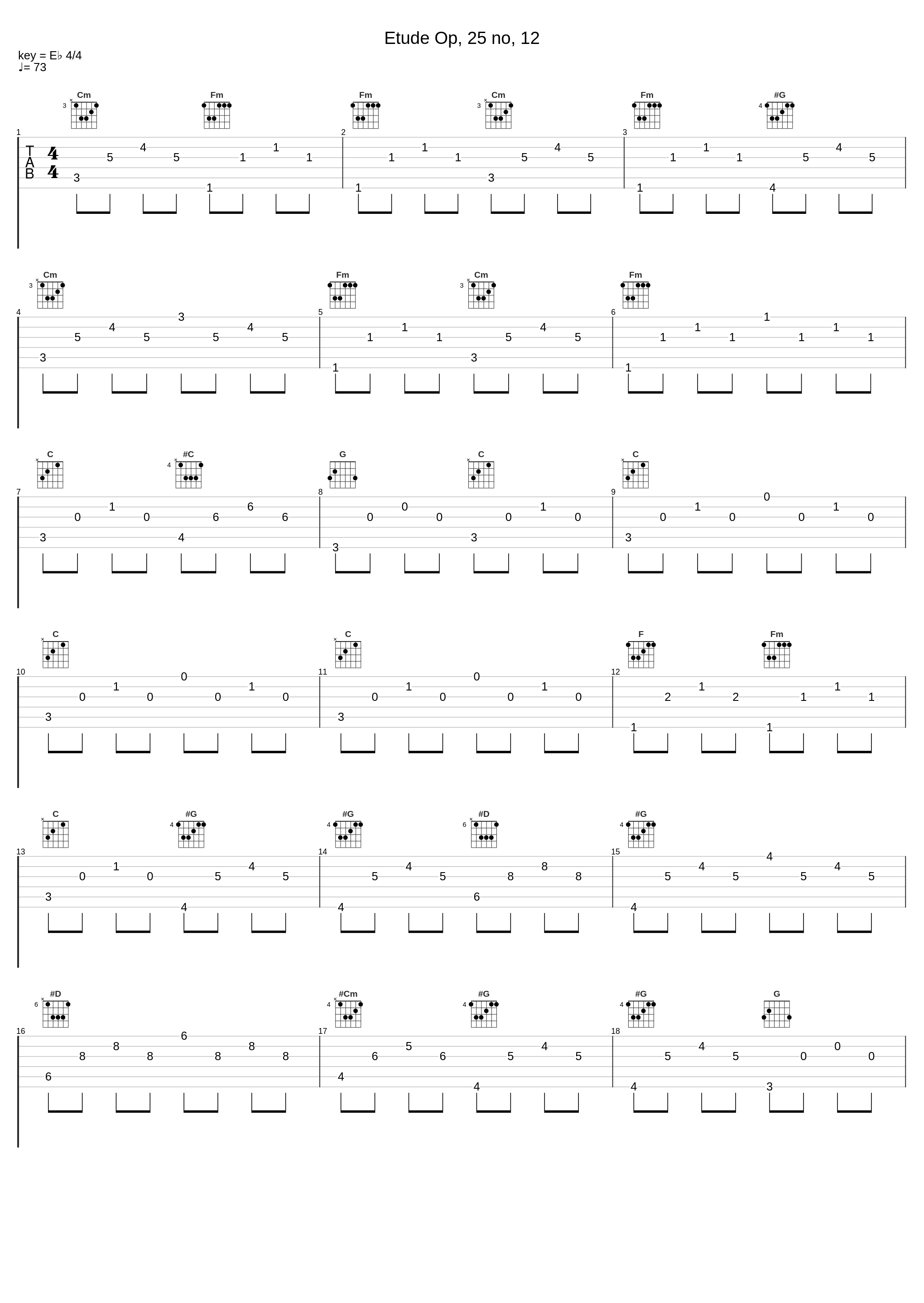 Etude Op, 25 no, 12_Frédéric Chopin_1