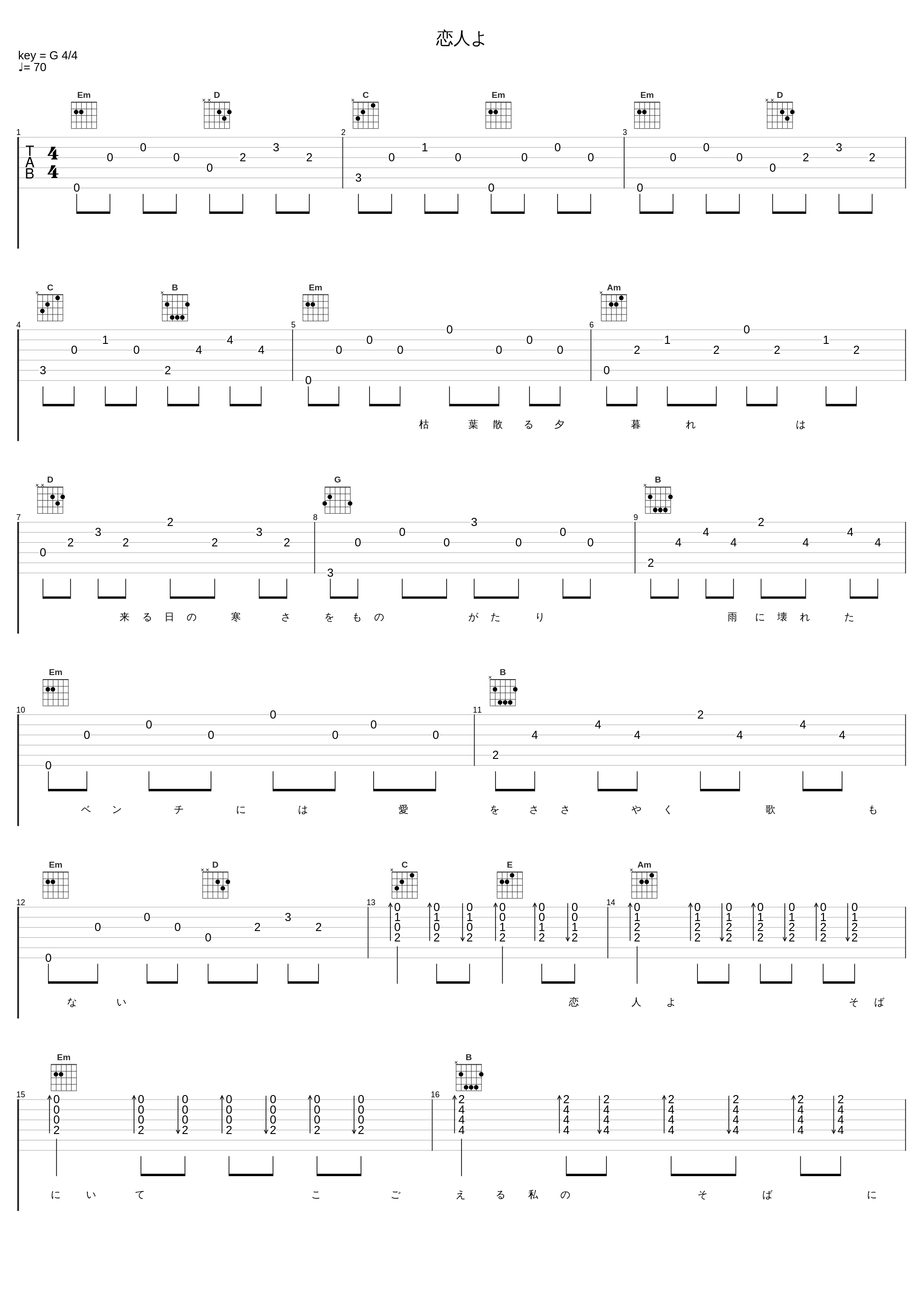 恋人よ_JUJU_1
