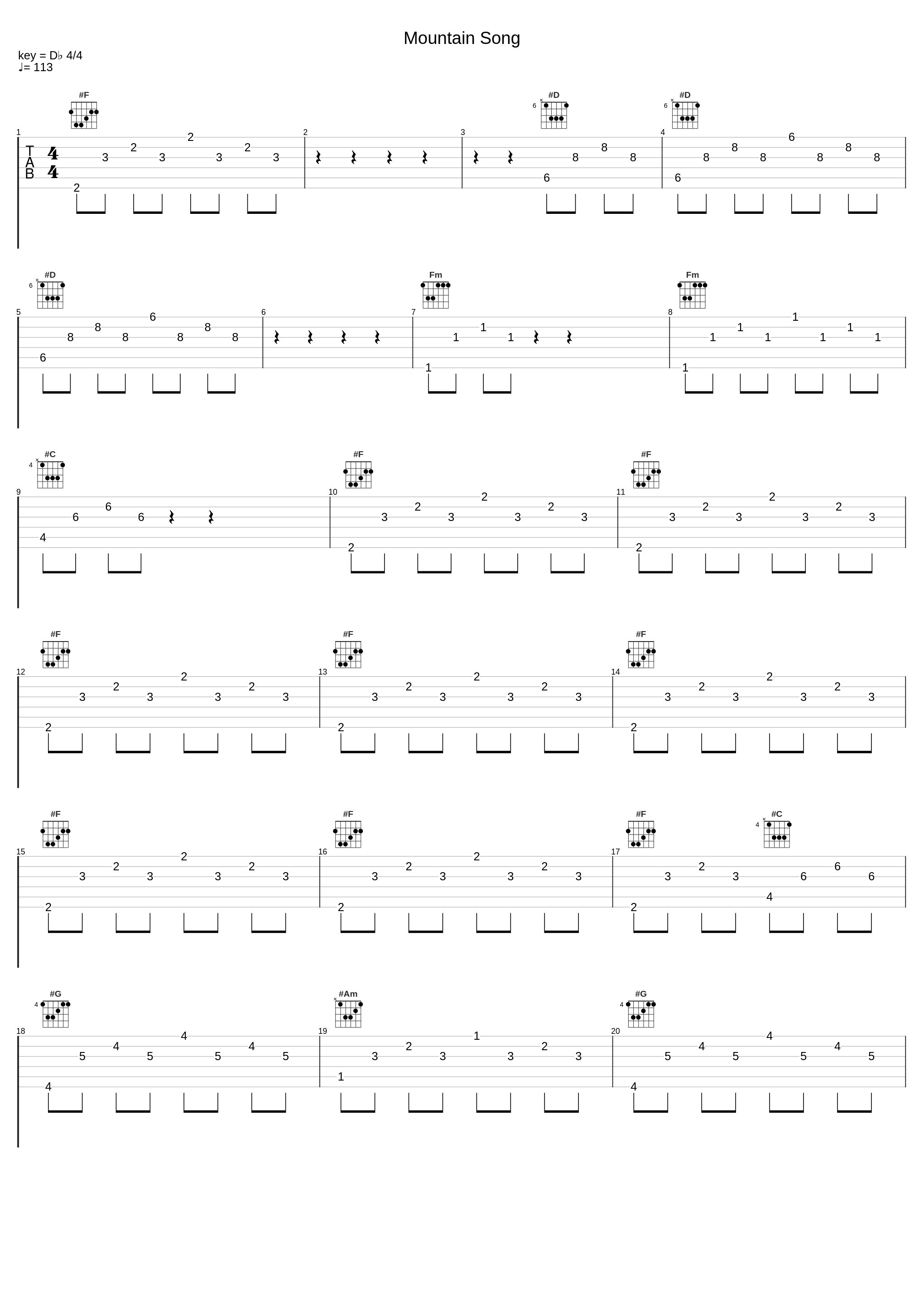 Mountain Song_Klaus Badelt_1