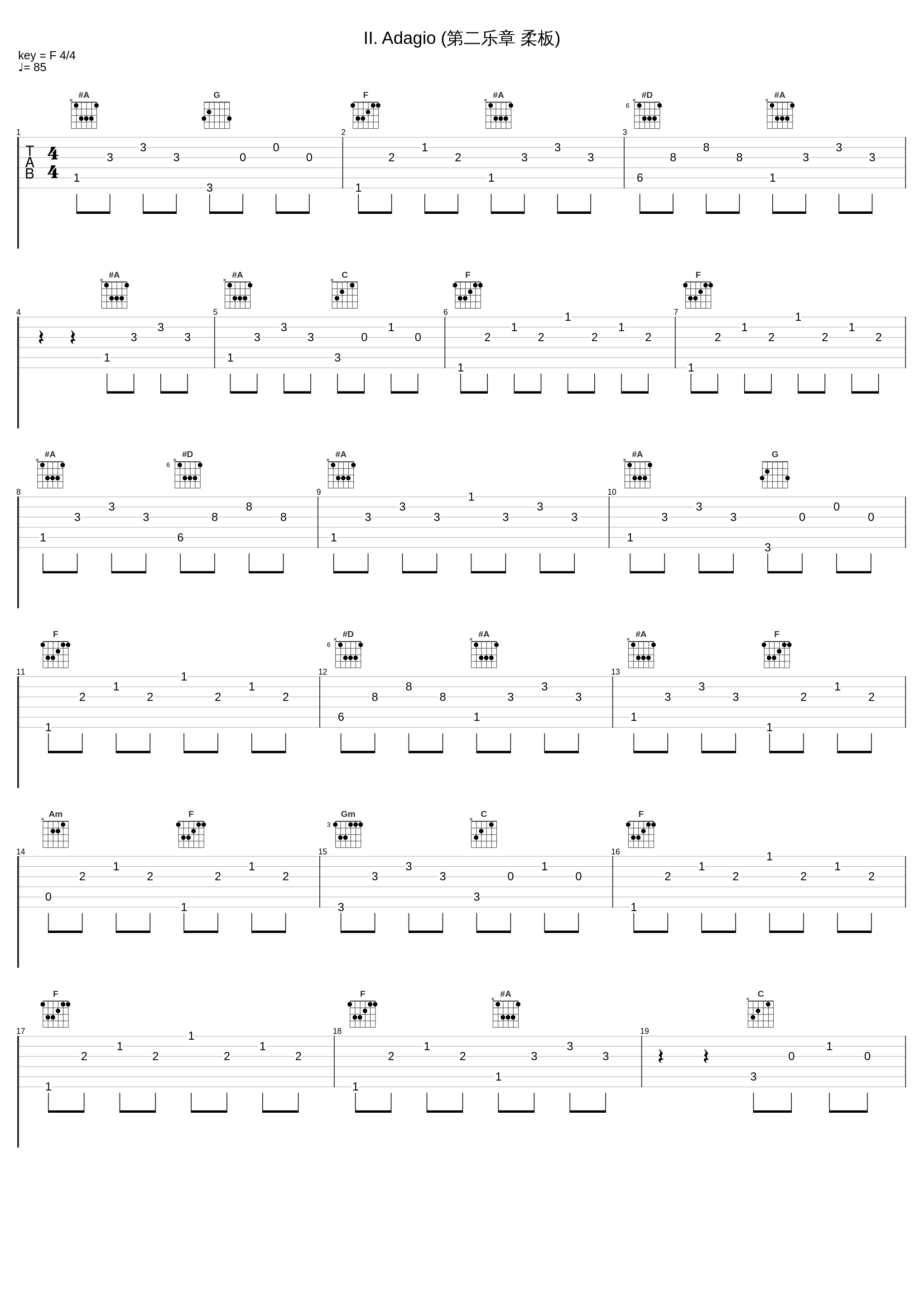 II. Adagio (第二乐章 柔板)_Classical Artists_1