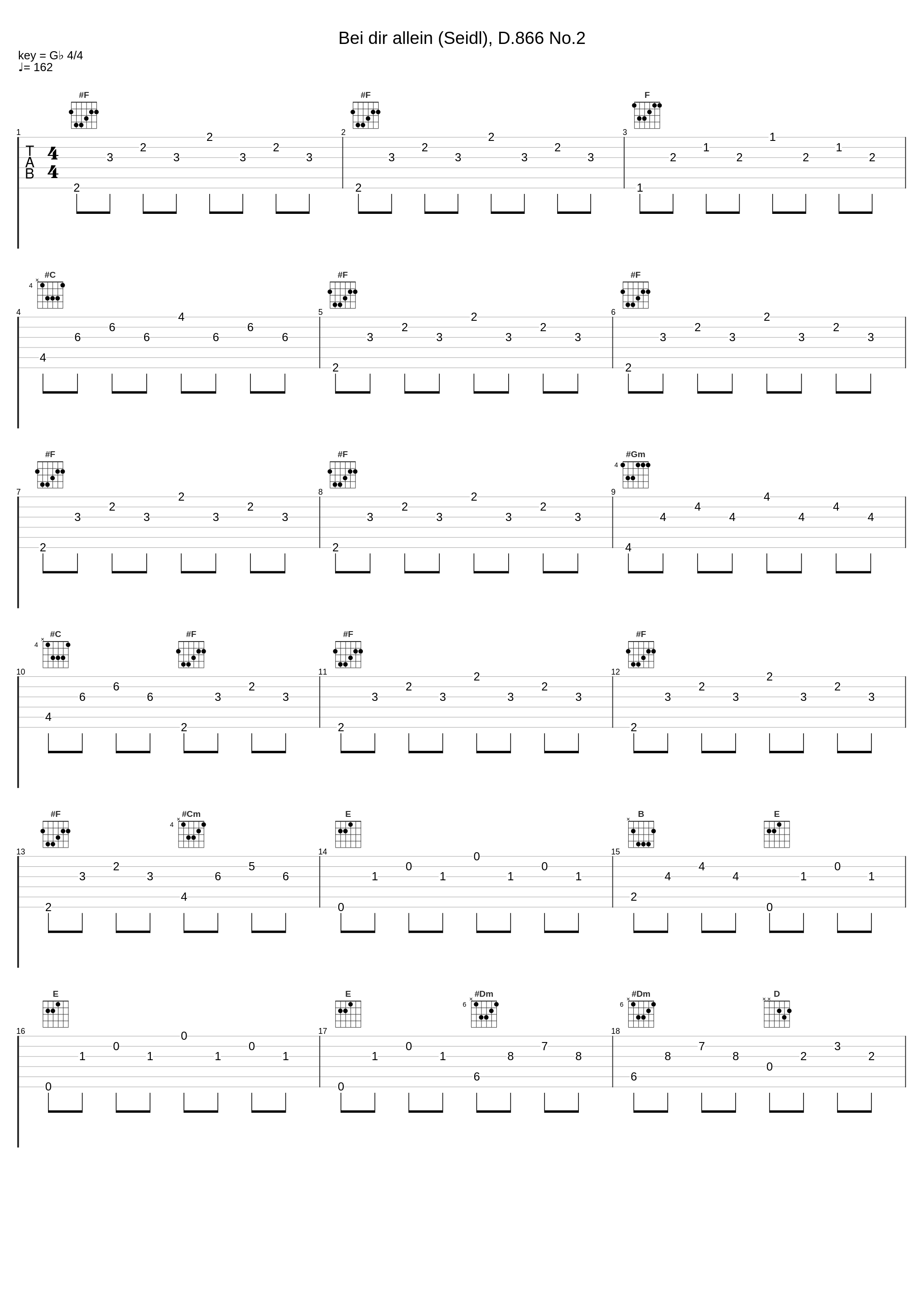 Bei dir allein (Seidl), D.866 No.2_Classical Artists_1