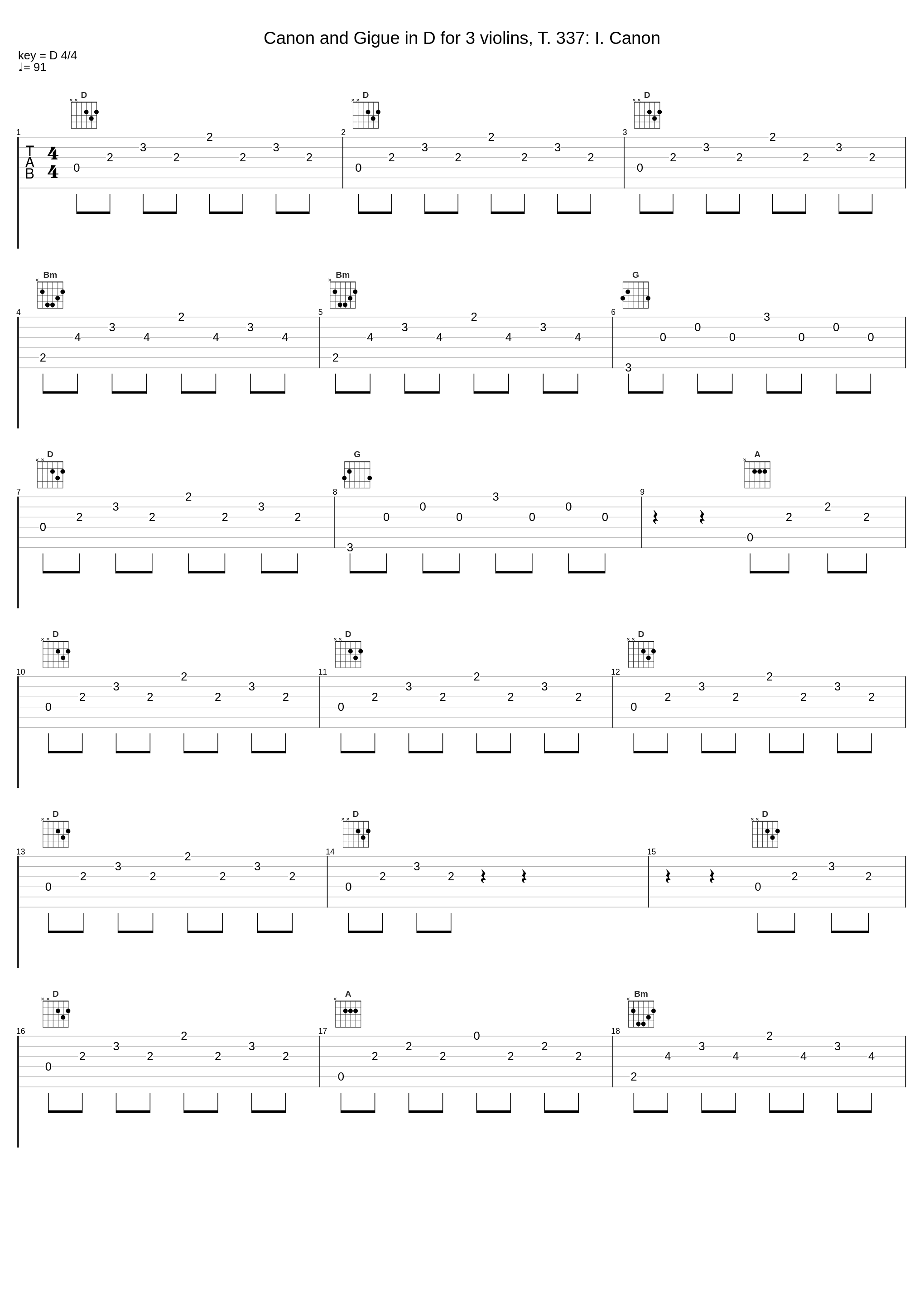 Canon and Gigue in D for 3 violins, T. 337: I. Canon_Dan Gibson's Solitudes_1