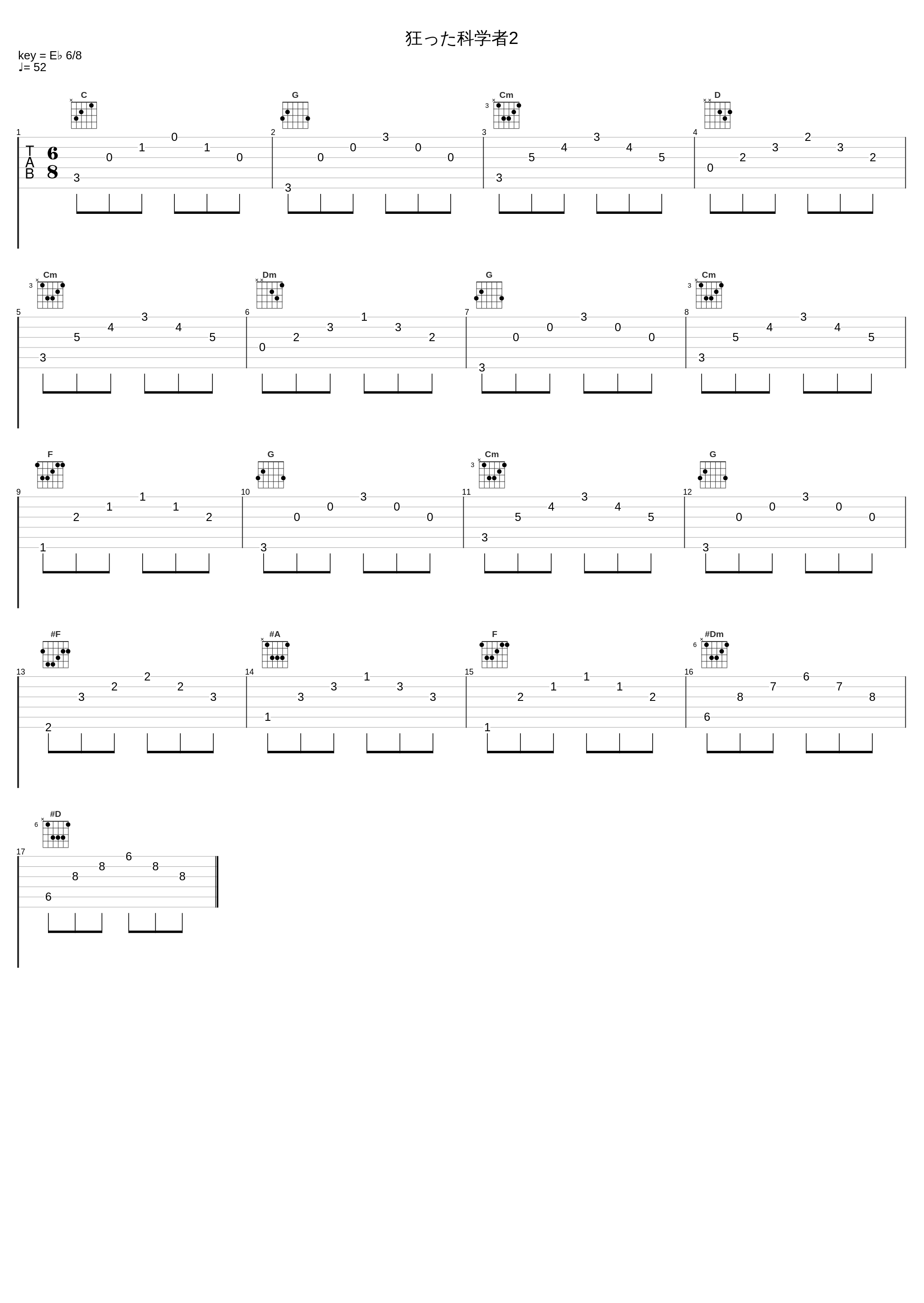 狂った科学者2_千住明_1