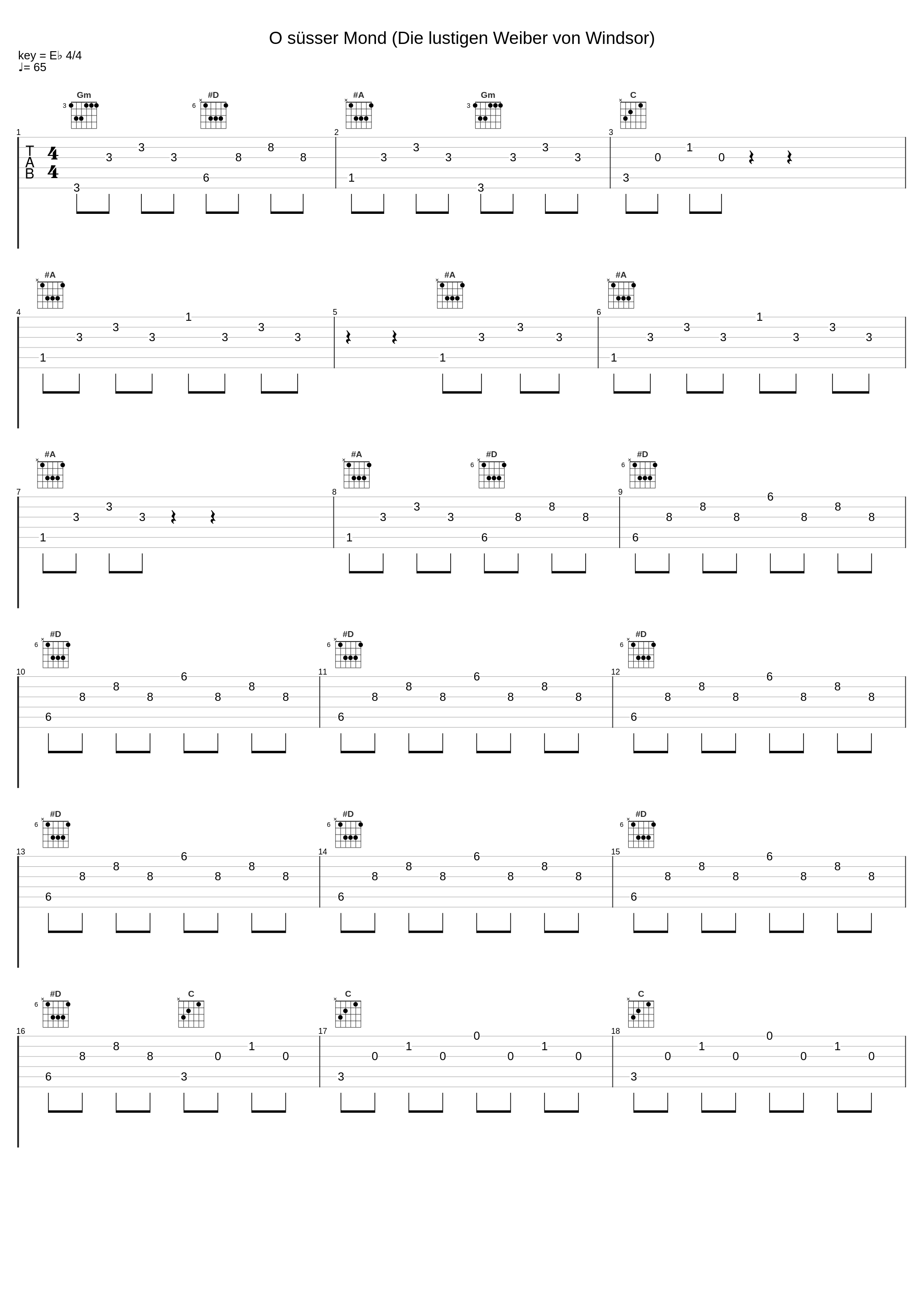 O süsser Mond (Die lustigen Weiber von Windsor)_Classical Artists_1