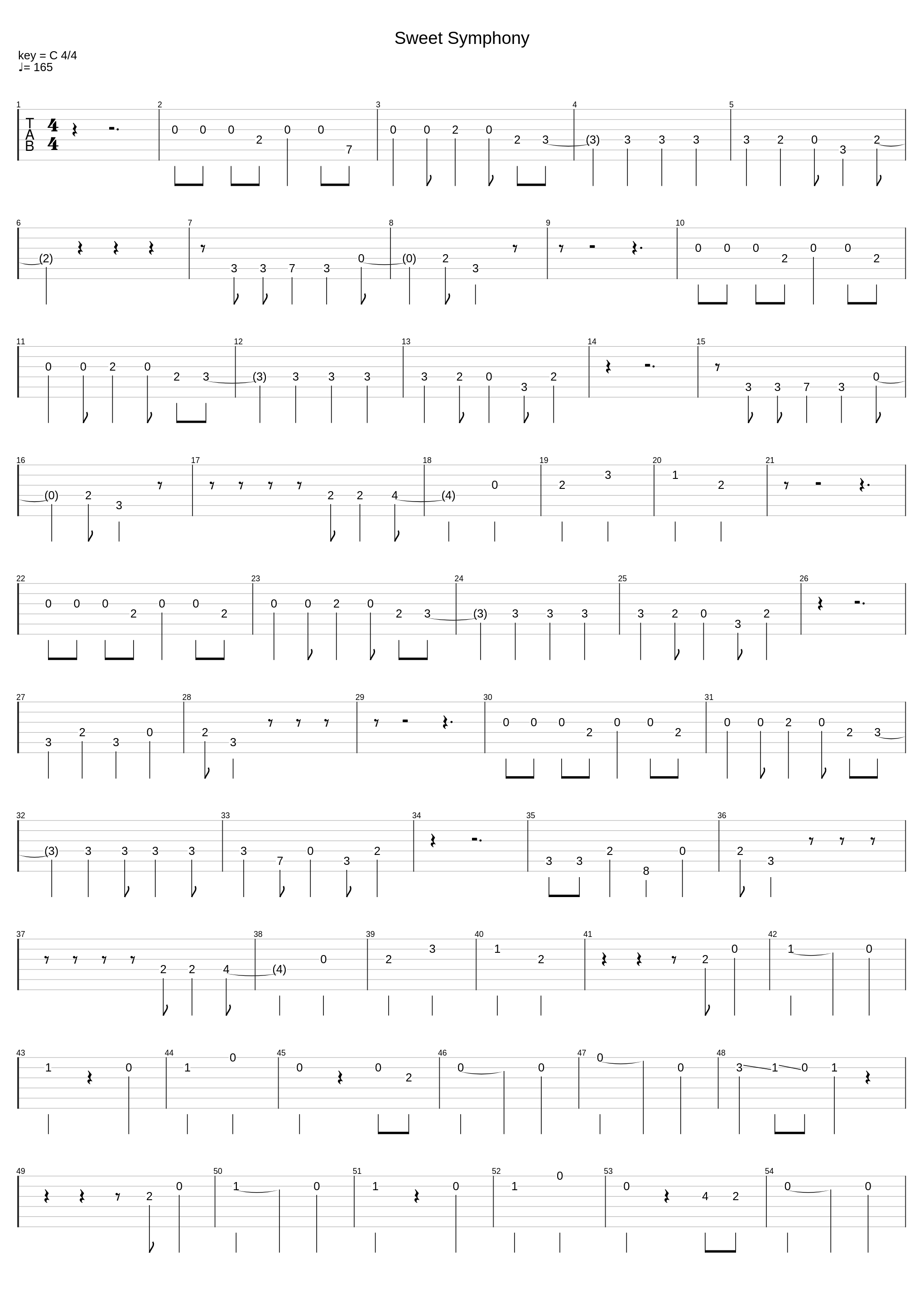 Sweet Symphony_Sunrise Avenue_1