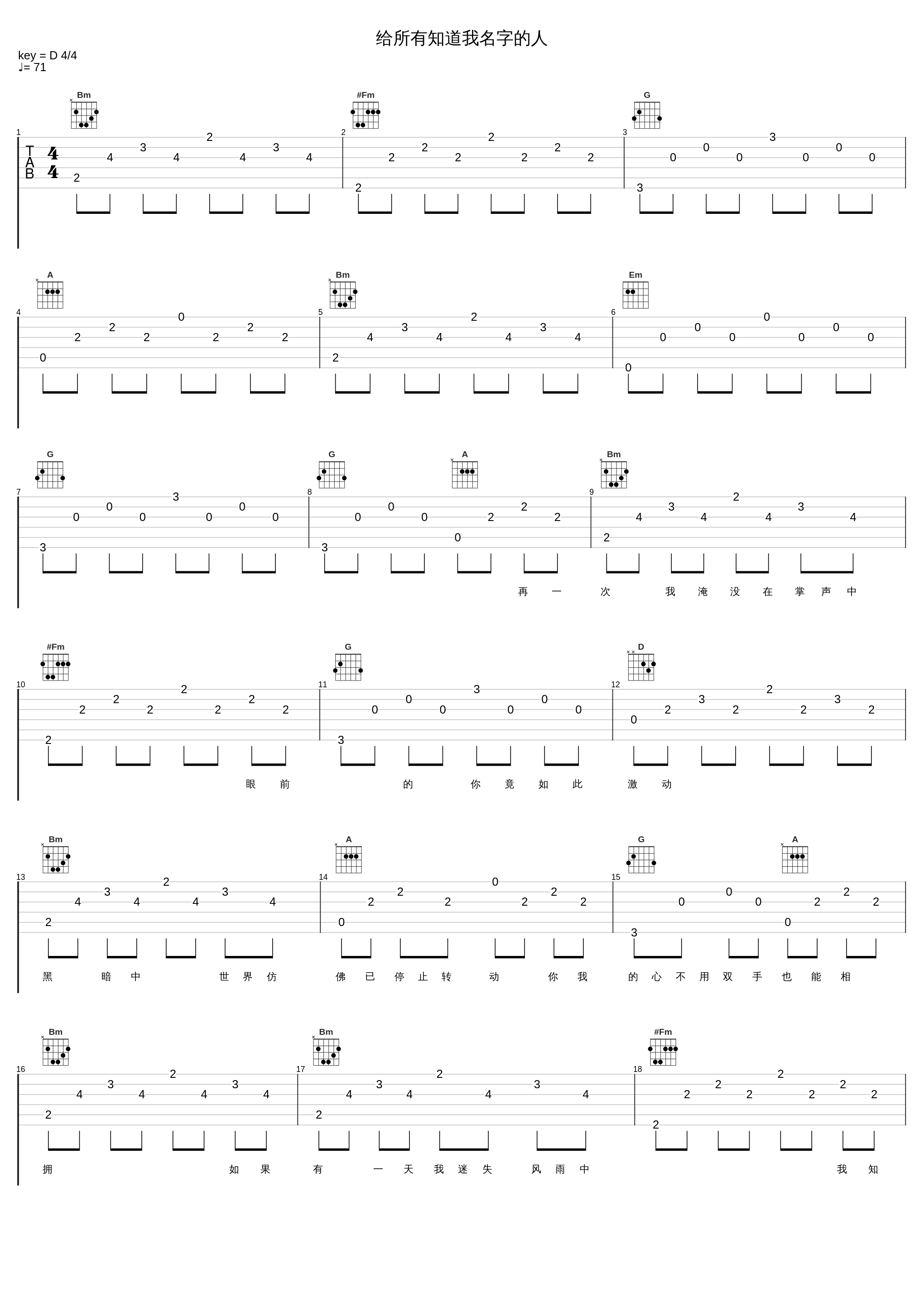 给所有知道我名字的人_赵传_1