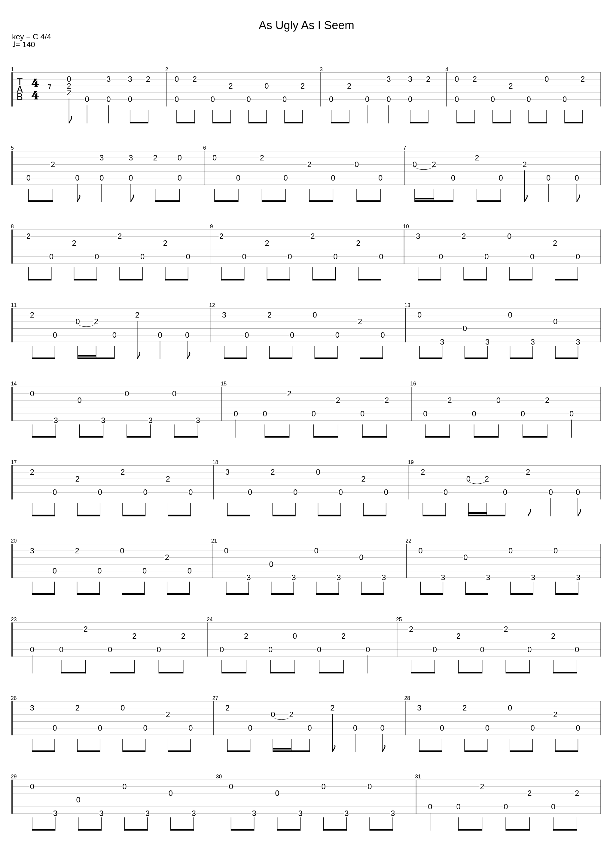 As Ugly As I Seem_The White Stripes_1