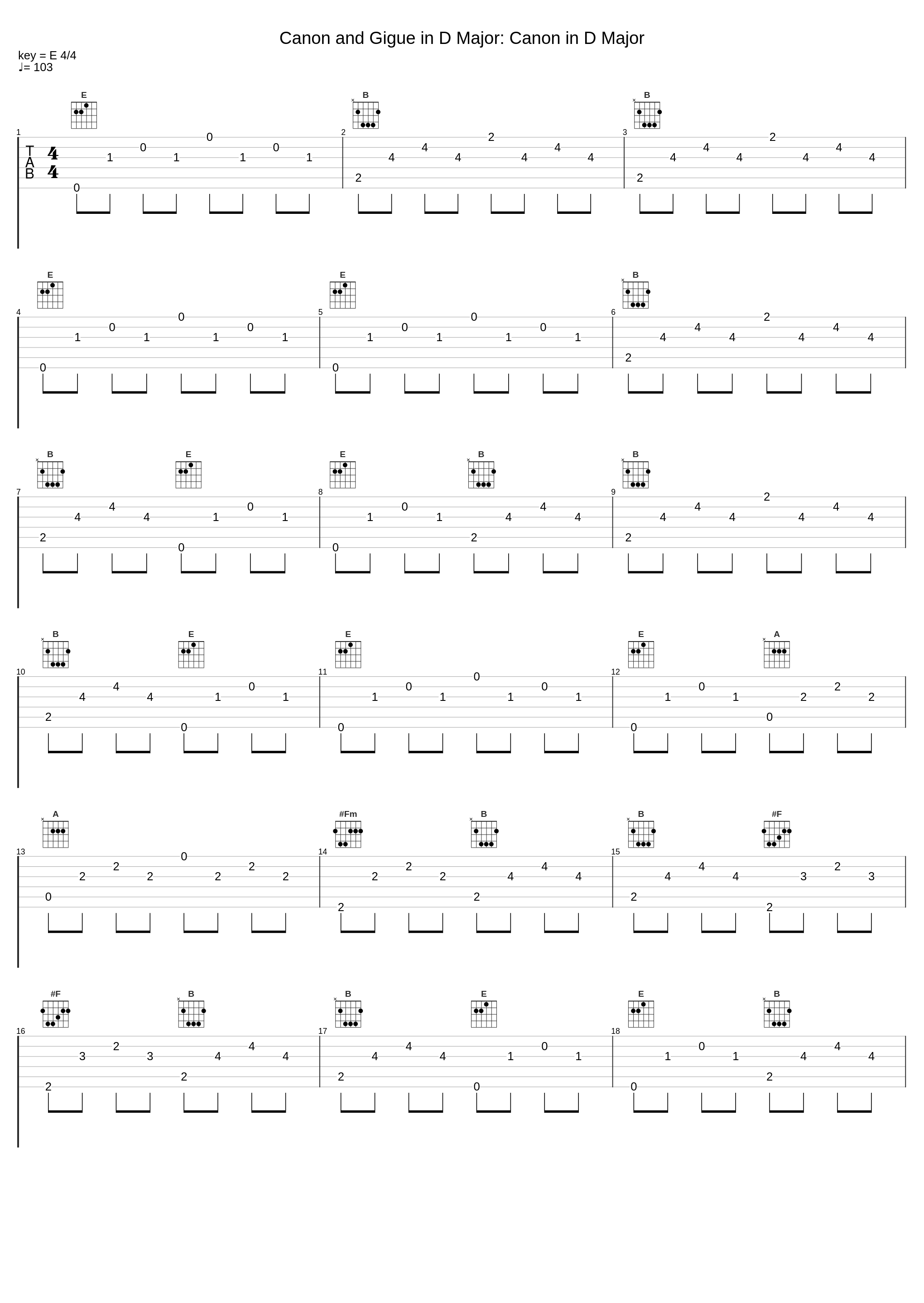 Canon and Gigue in D Major: Canon in D Major_The Kiboomers_1