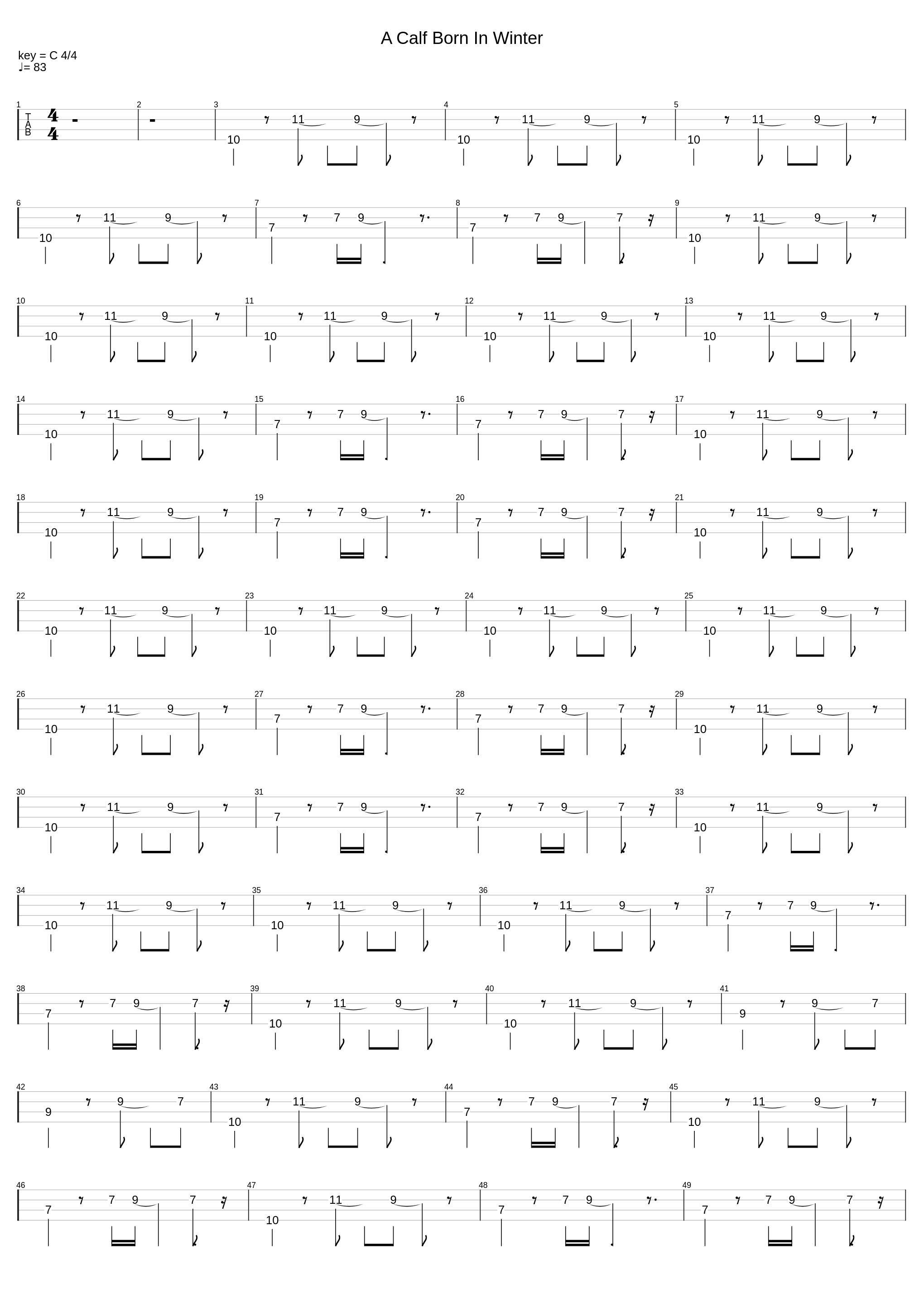 A Calf Born In Winter_Khruangbin_1