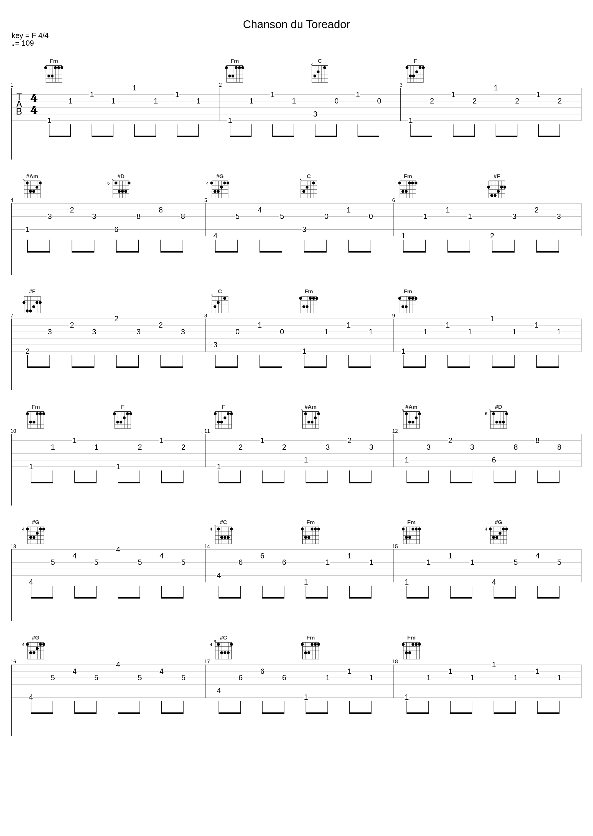 Chanson du Toreador_下村阳子_1