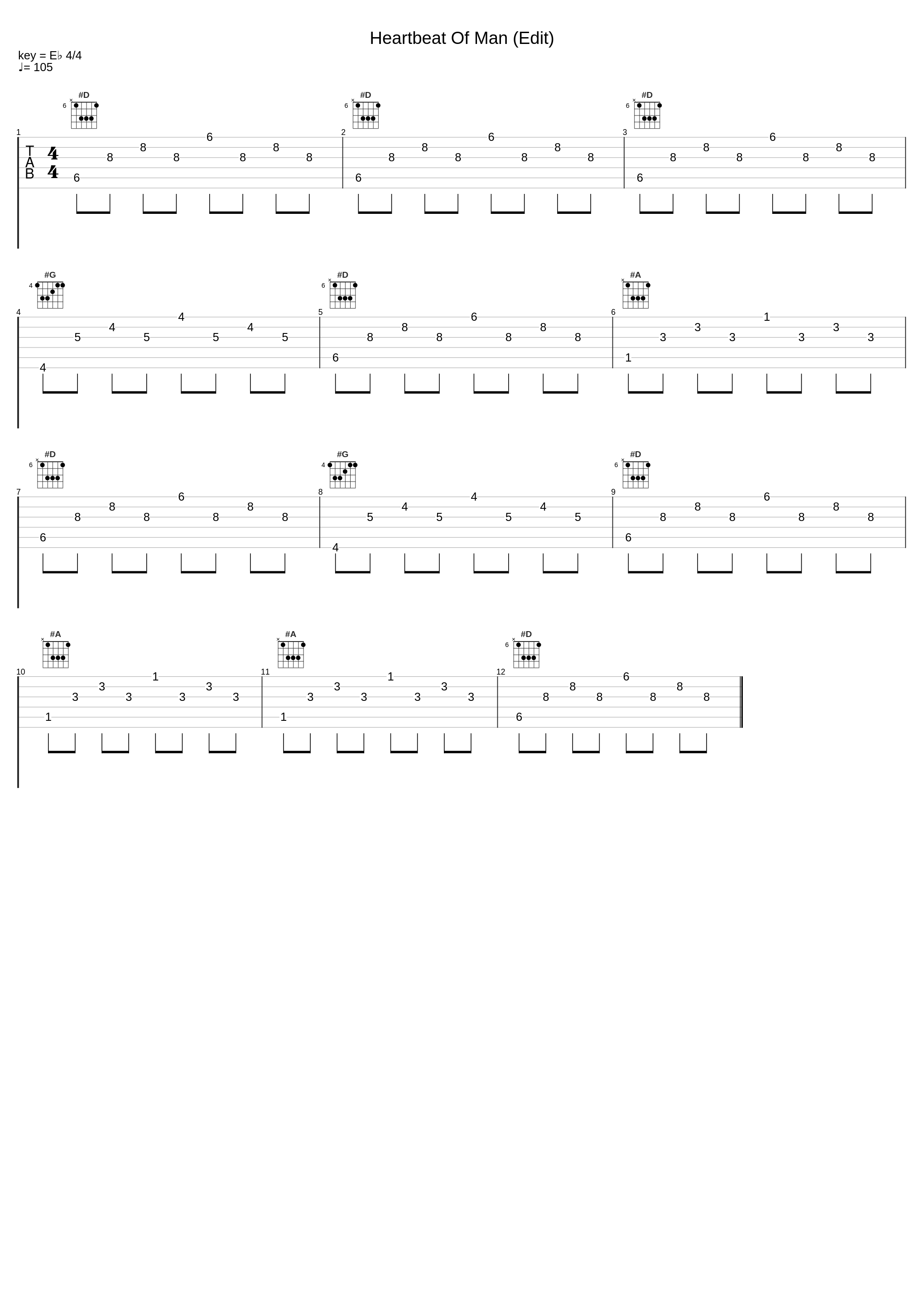 Heartbeat Of Man (Edit)_X-Ray Dog_1