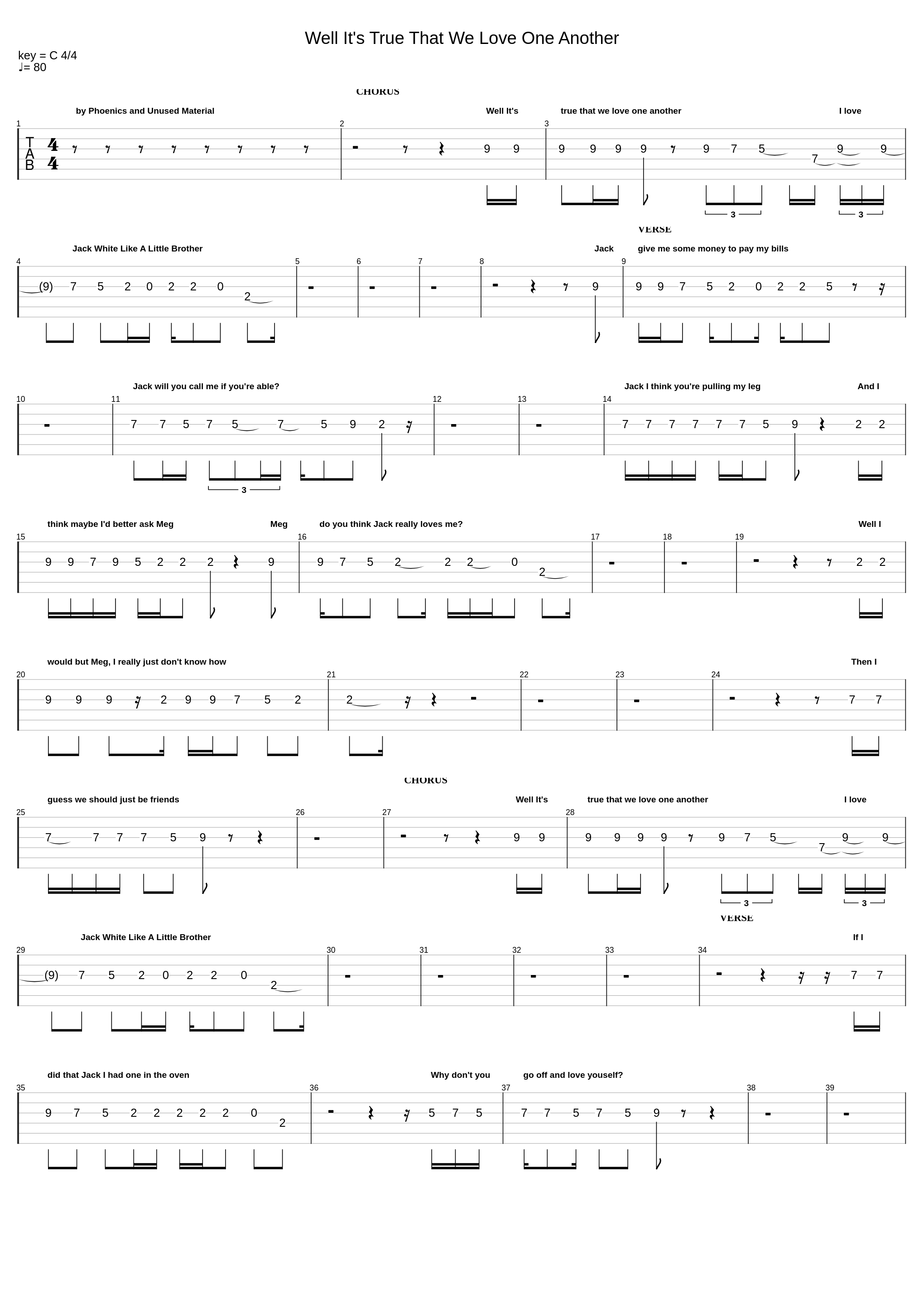 Well It's True That We Love One Another_The White Stripes_1