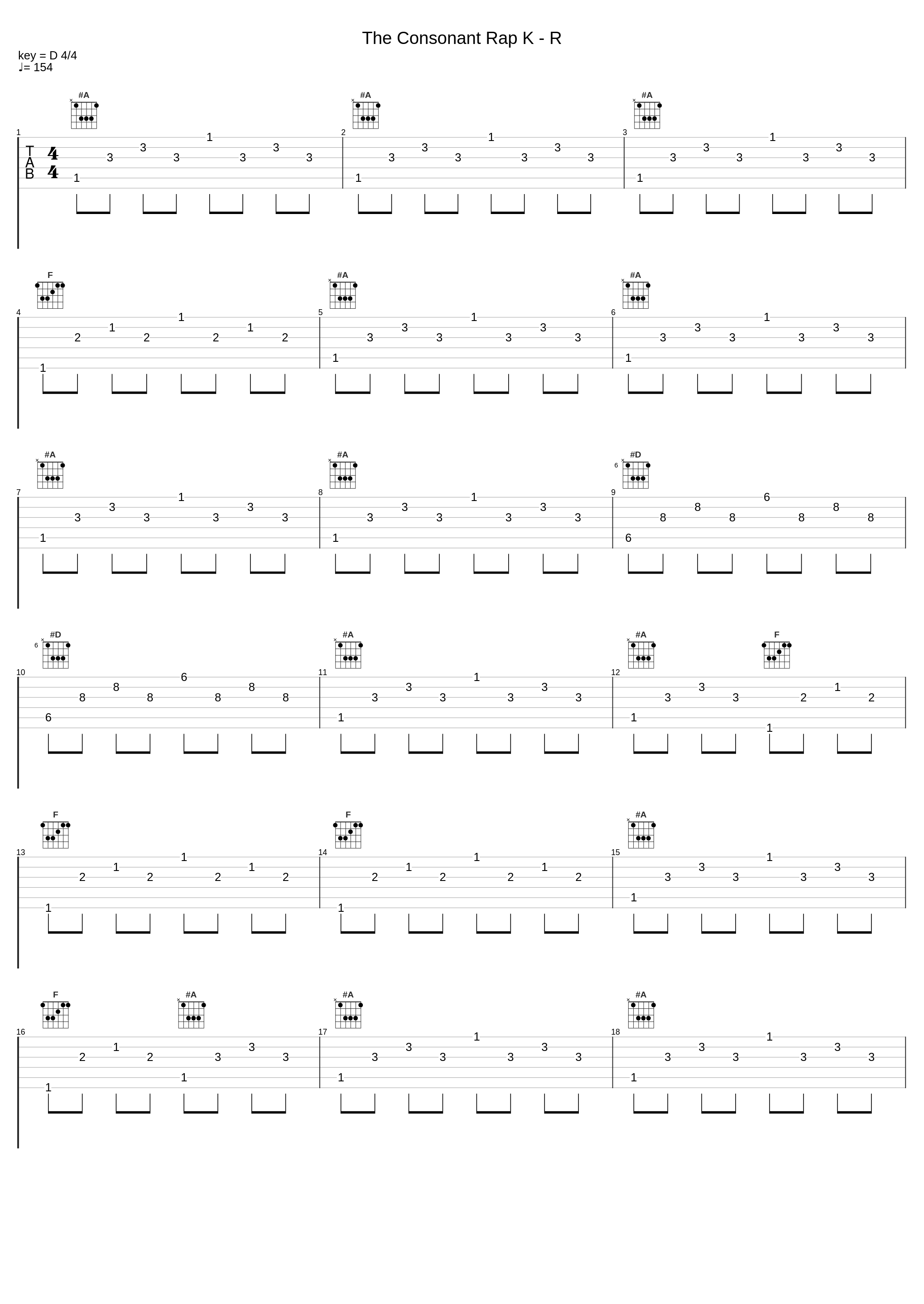 The Consonant Rap K - R_The Kiboomers_1