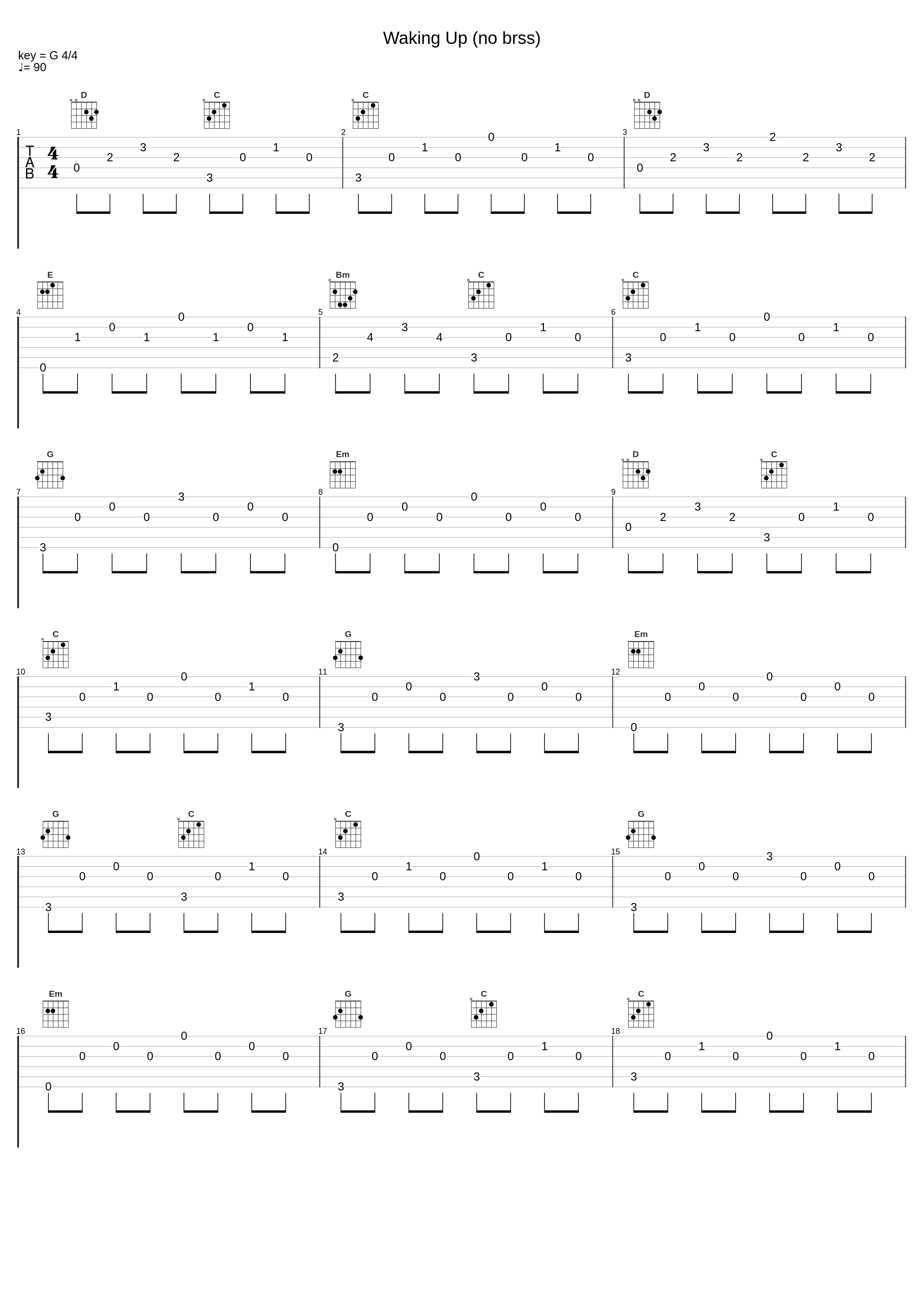 Waking Up (no brss)_X-Ray Dog_1