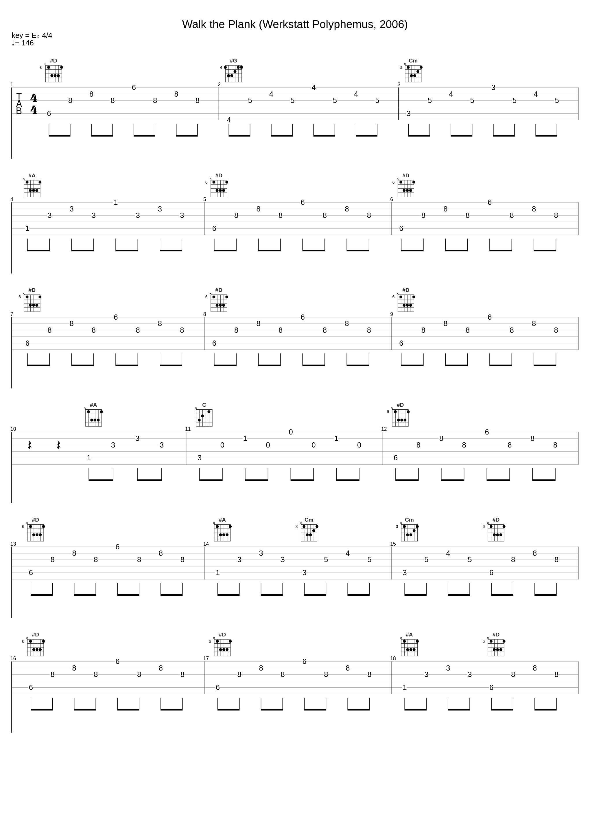 Walk the Plank (Werkstatt Polyphemus, 2006)_Mike Doughty_1