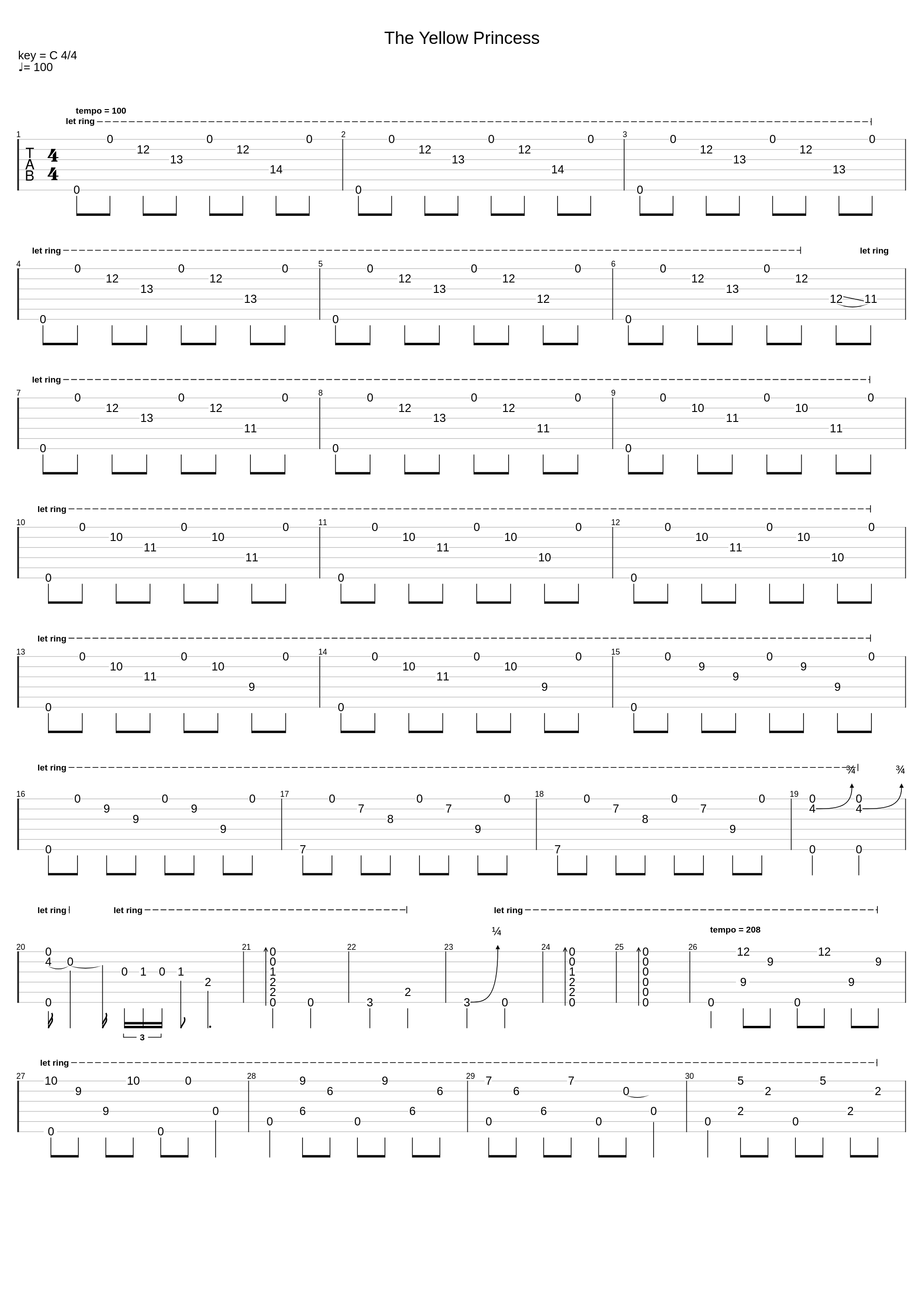 The Yellow Princess_John Fahey_1