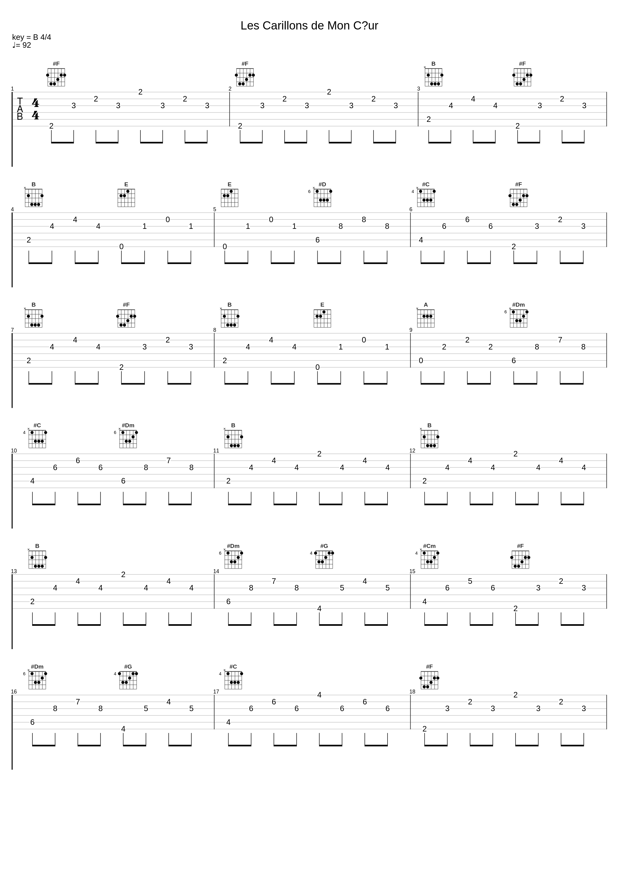 Les Carillons de Mon Cœur_Mary Roos_1