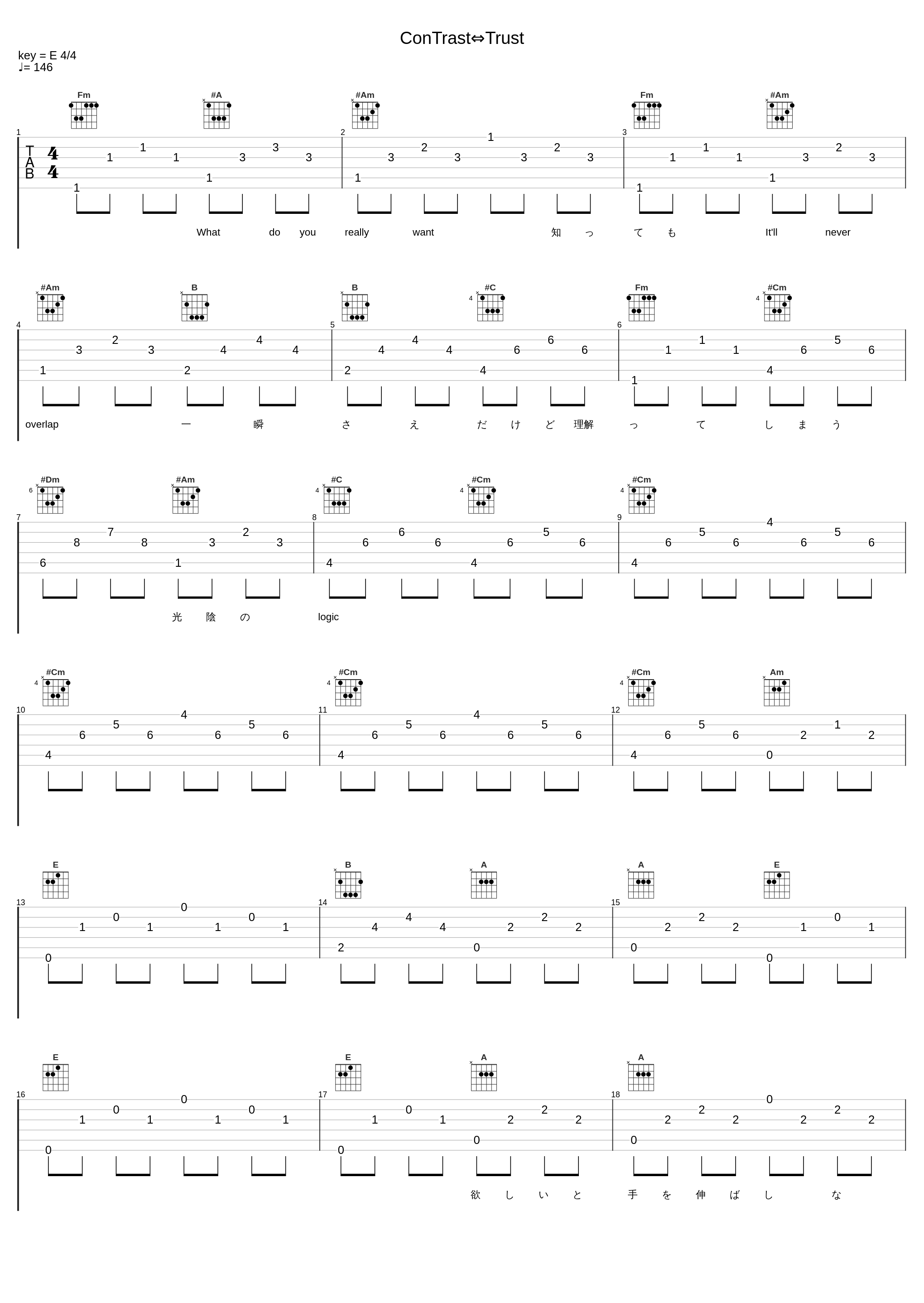 ConTrast⇔Trust_佐仓绫音,福原綾香_1