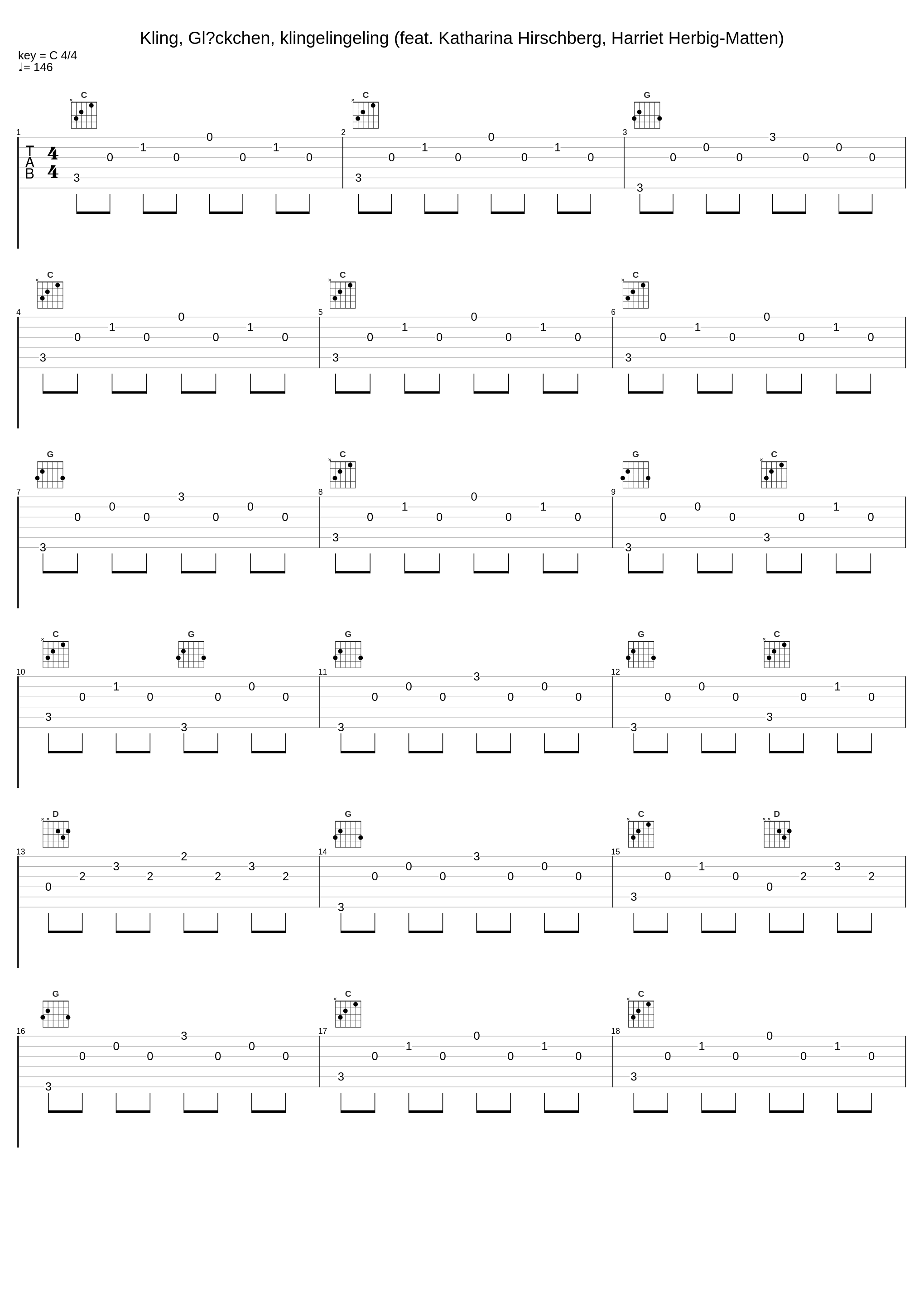 Kling, Glöckchen, klingelingeling (feat. Katharina Hirschberg, Harriet Herbig-Matten)_Bibi und Tina,Peter Plate,Ulf Leo Sommer,Katharina Hirschberg,Harriet Herbig-Matten_1