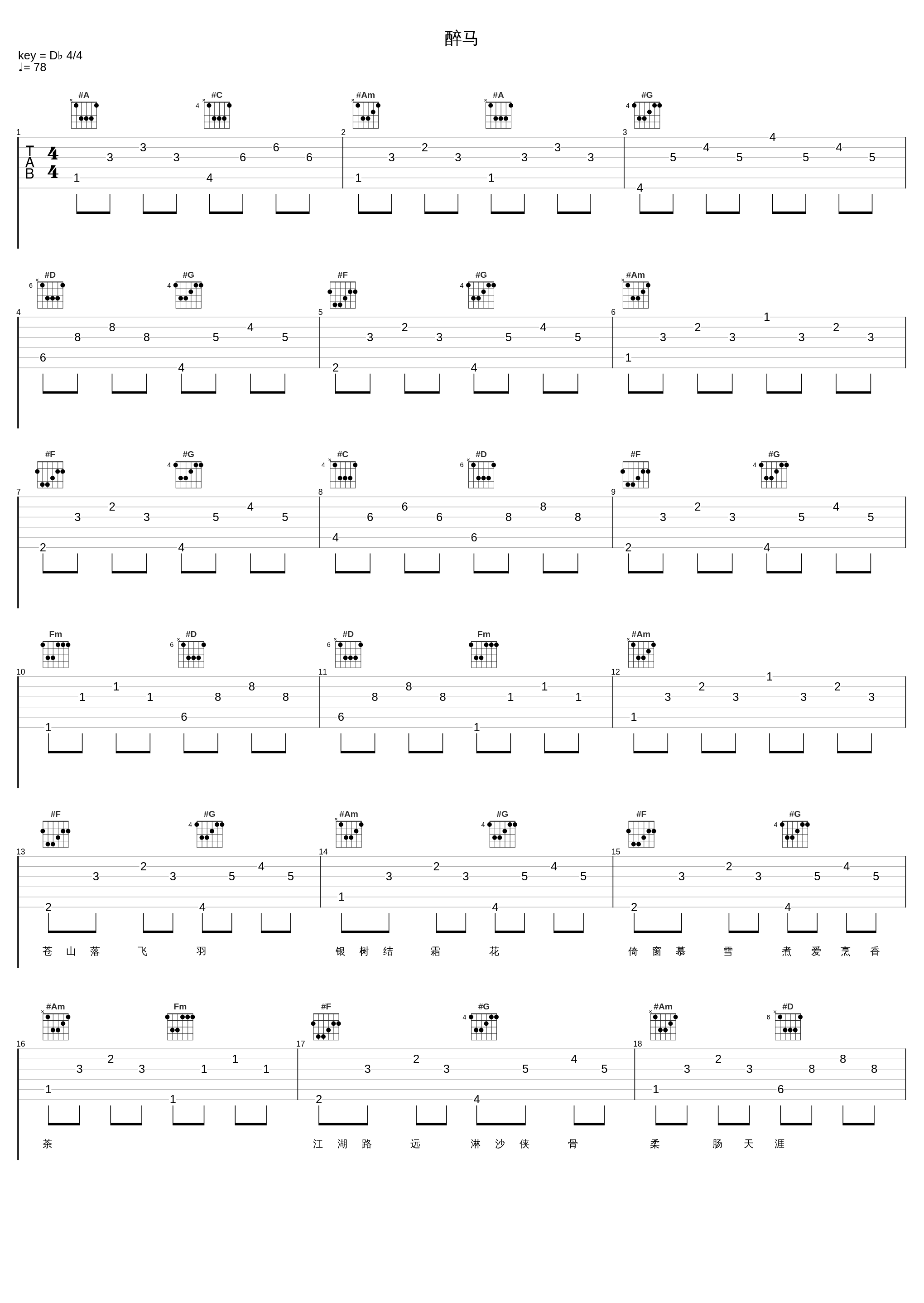 醉马_执素兮_1