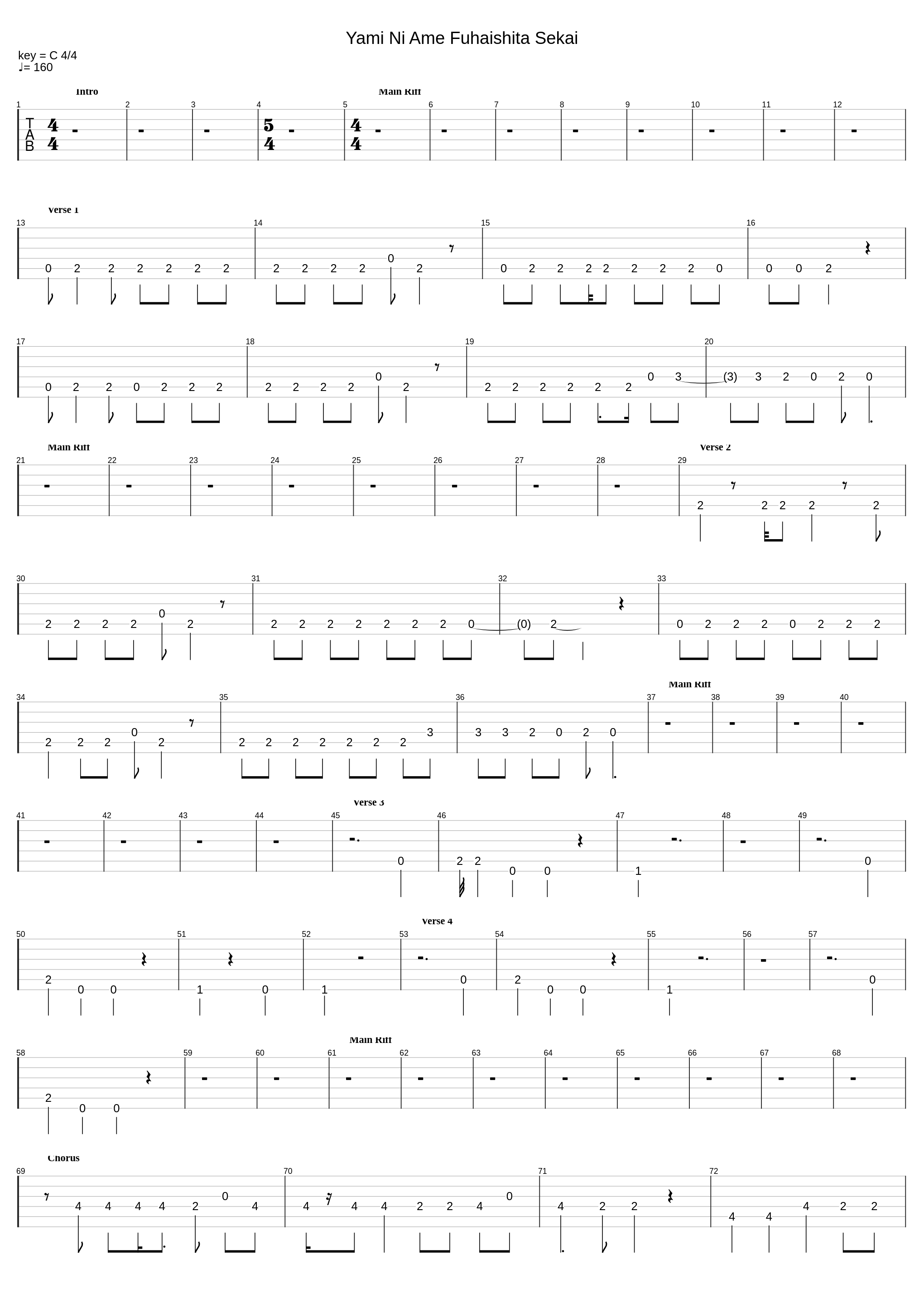 Yami Ni Ame Fuhaishita Sekai_Deathgaze_1