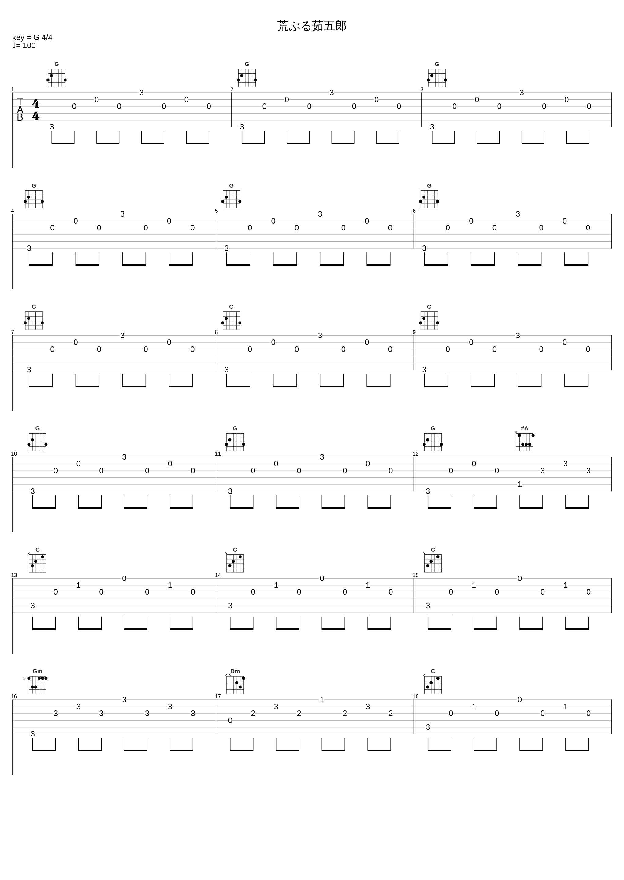 荒ぶる茹五郎_橋本由香利_1