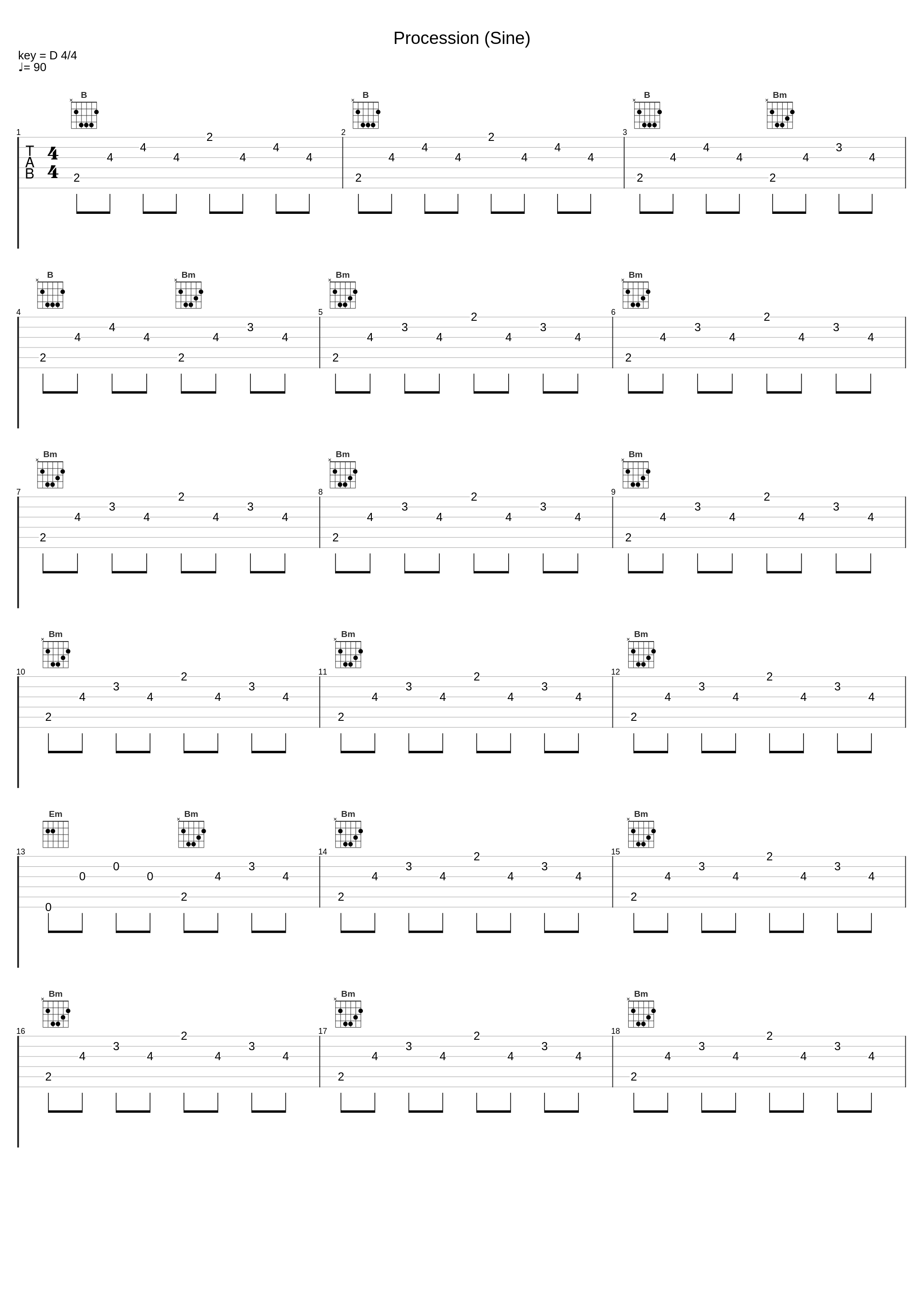 Procession (Sine)_Edward Maya_1