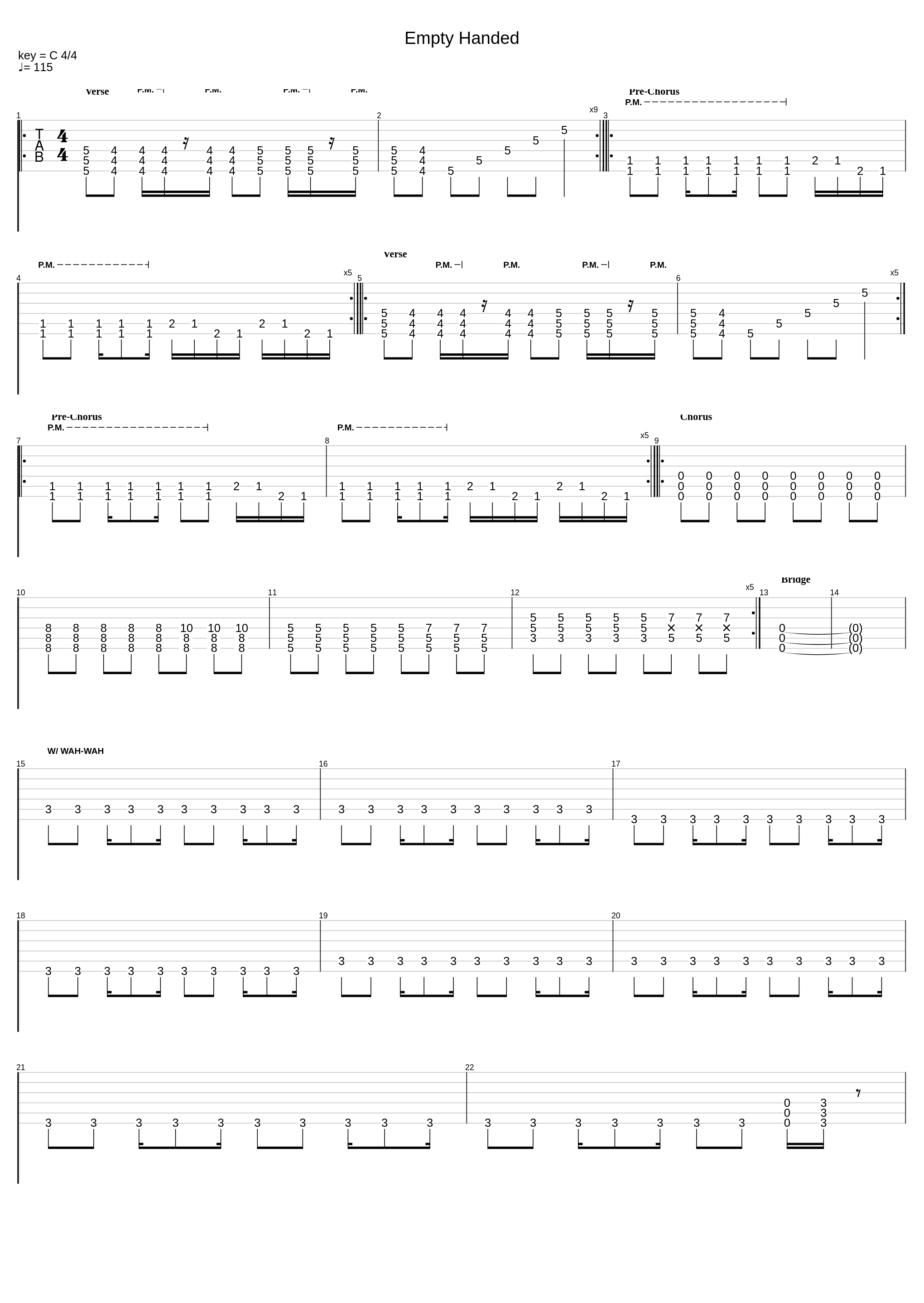 Empty Handed_Coal Chamber_1